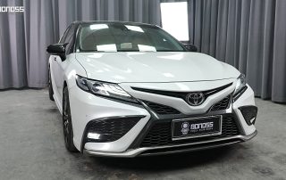 BONOSS Forged Active Cooling 2021 Toyota Camry Wheel Spacers Front 15mm Rear 20mm Before and After (1)