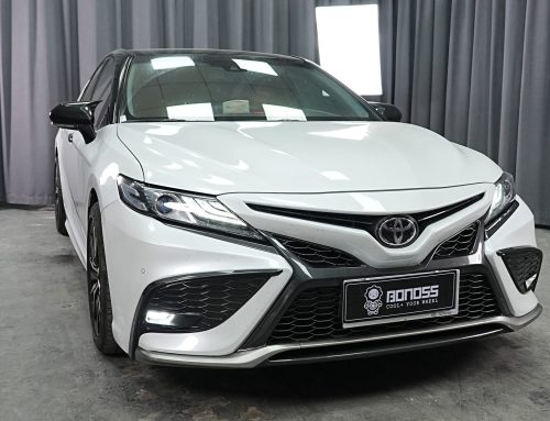 BONOSS Forged Active Cooling 2021 Toyota Camry Wheel Spacers Front 15mm Rear 20mm Before and After