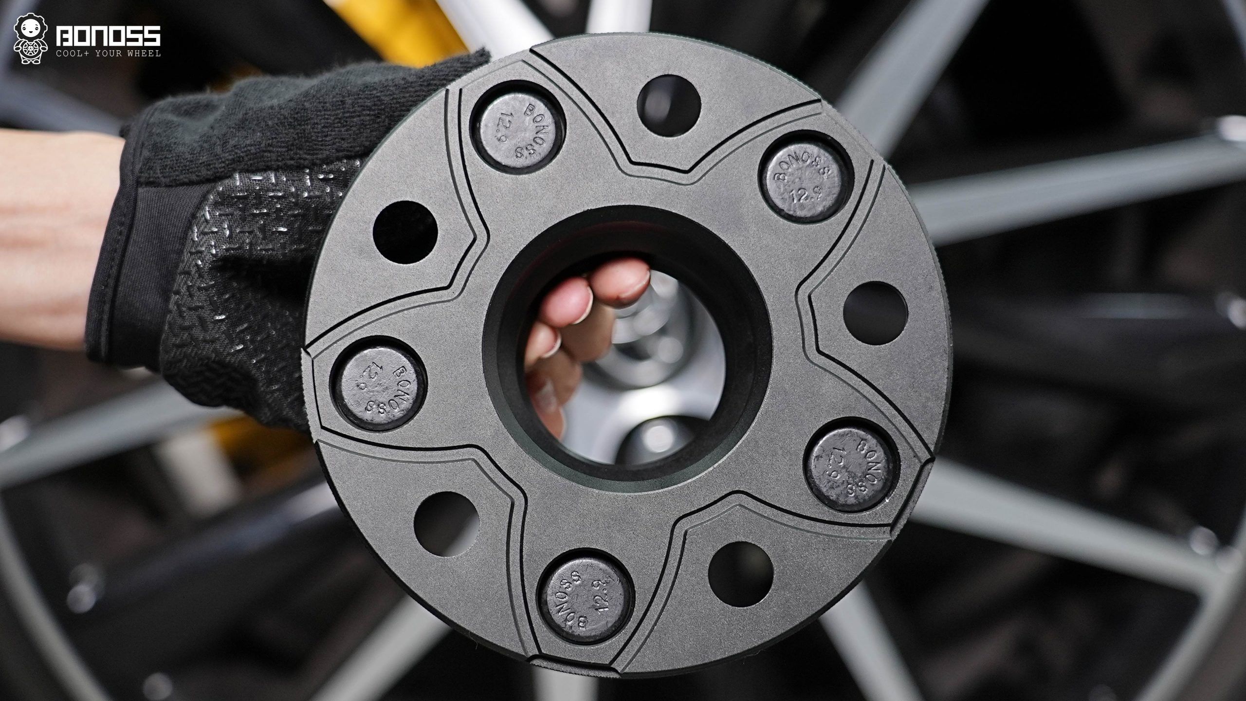 BONOSS Forged Active Cooling 2021 Toyota Camry Wheel Spacers Front 15mm Rear 20mm Before and After (12)