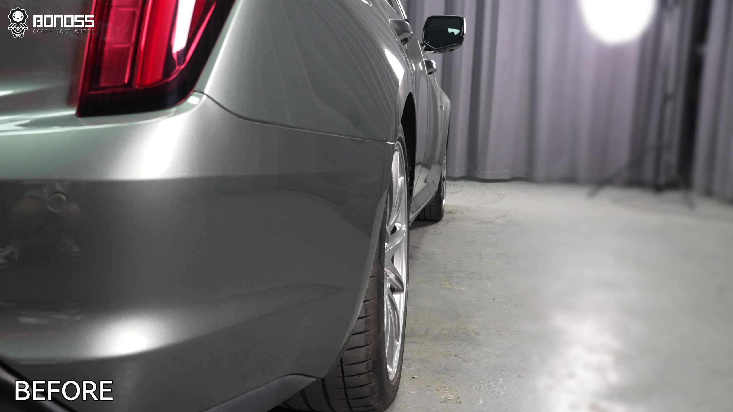 BONOSS Forged Active Cooling 2022 Cadillac CT5 Wheel Spacers Front 20mm Rear 25mm Before and After (11)