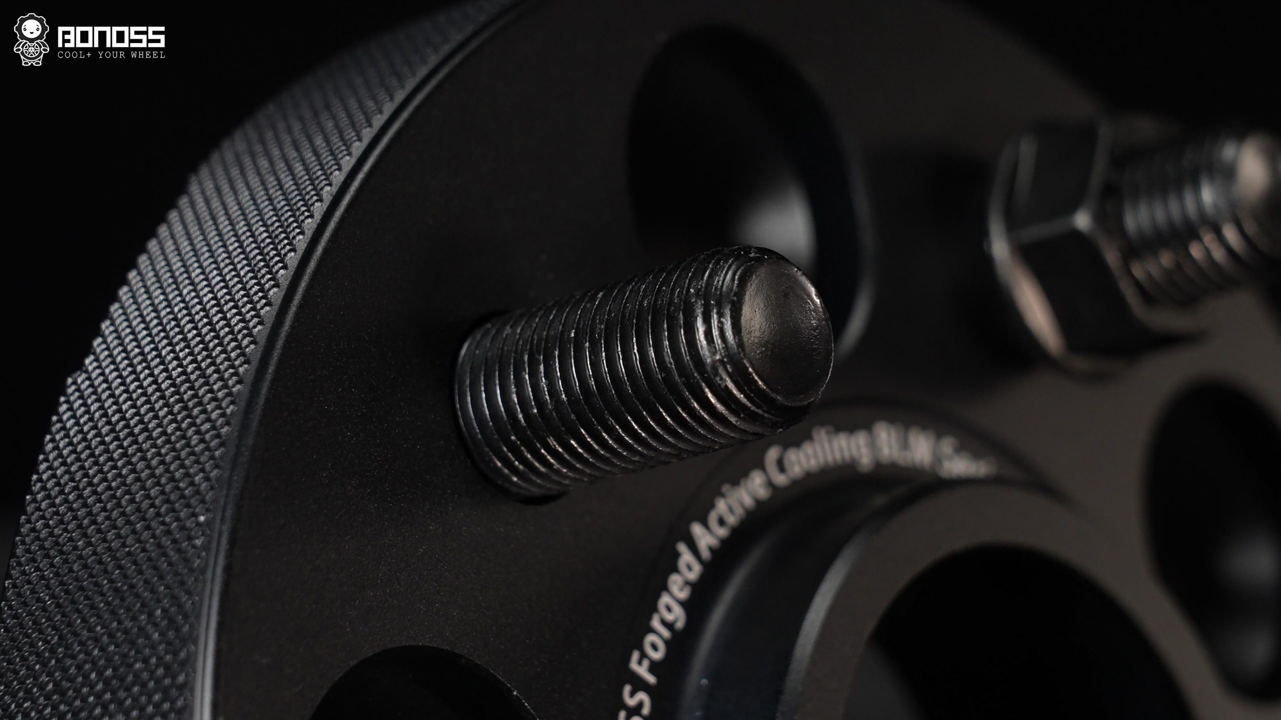 BONOSS Forged Active Cooling 2022 Tesla Model 3 Wheel Spacers Front 18mm Rear 25mm Before and After (1)