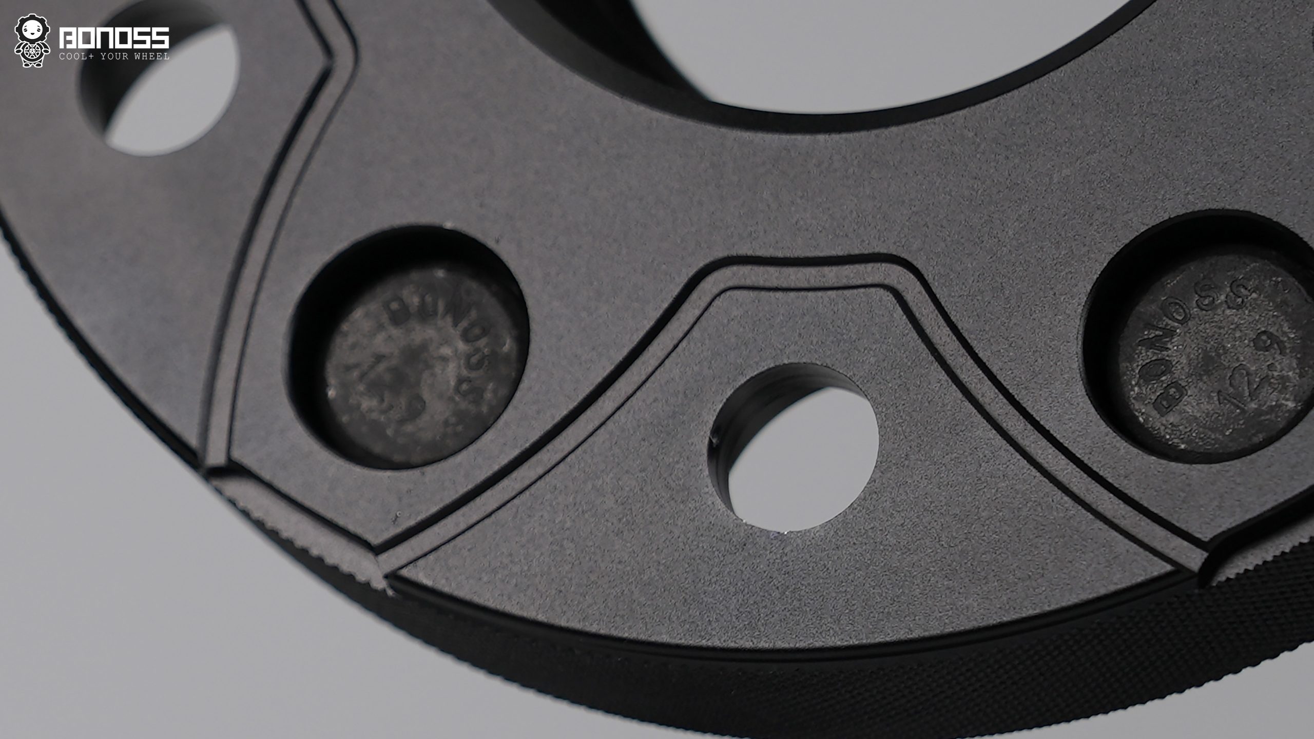 BONOSS Forged Active Cooling 2024 Ford Bronco Wheel Spacers Front 35mm Rear 35mm Before and After (1)