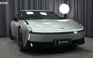 BONOSS Forged Active Cooling 2025 XPeng P7 Wheel Spacers Front 20mm Rear 20mm Before and After (2)