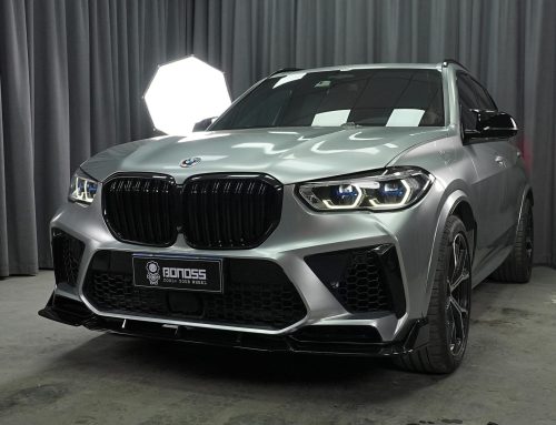 BONOSS Forged Active Cooling BMW X5 Wheel Spacers Front 18mm Rear 30mm Before and After