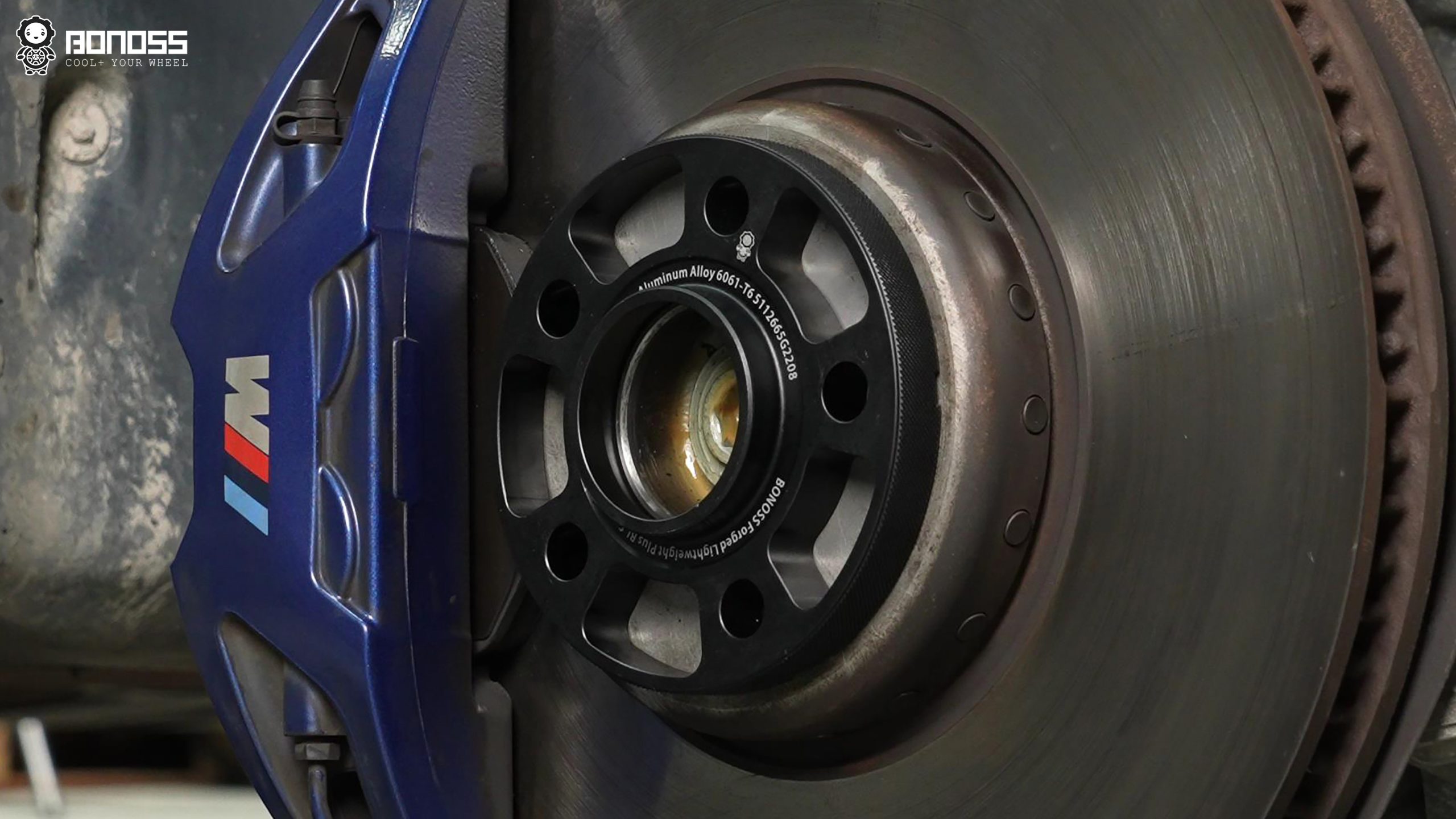 BONOSS Forged Active Cooling BMW X5 Wheel Spacers Front 18mm Rear 30mm Before and After (11)