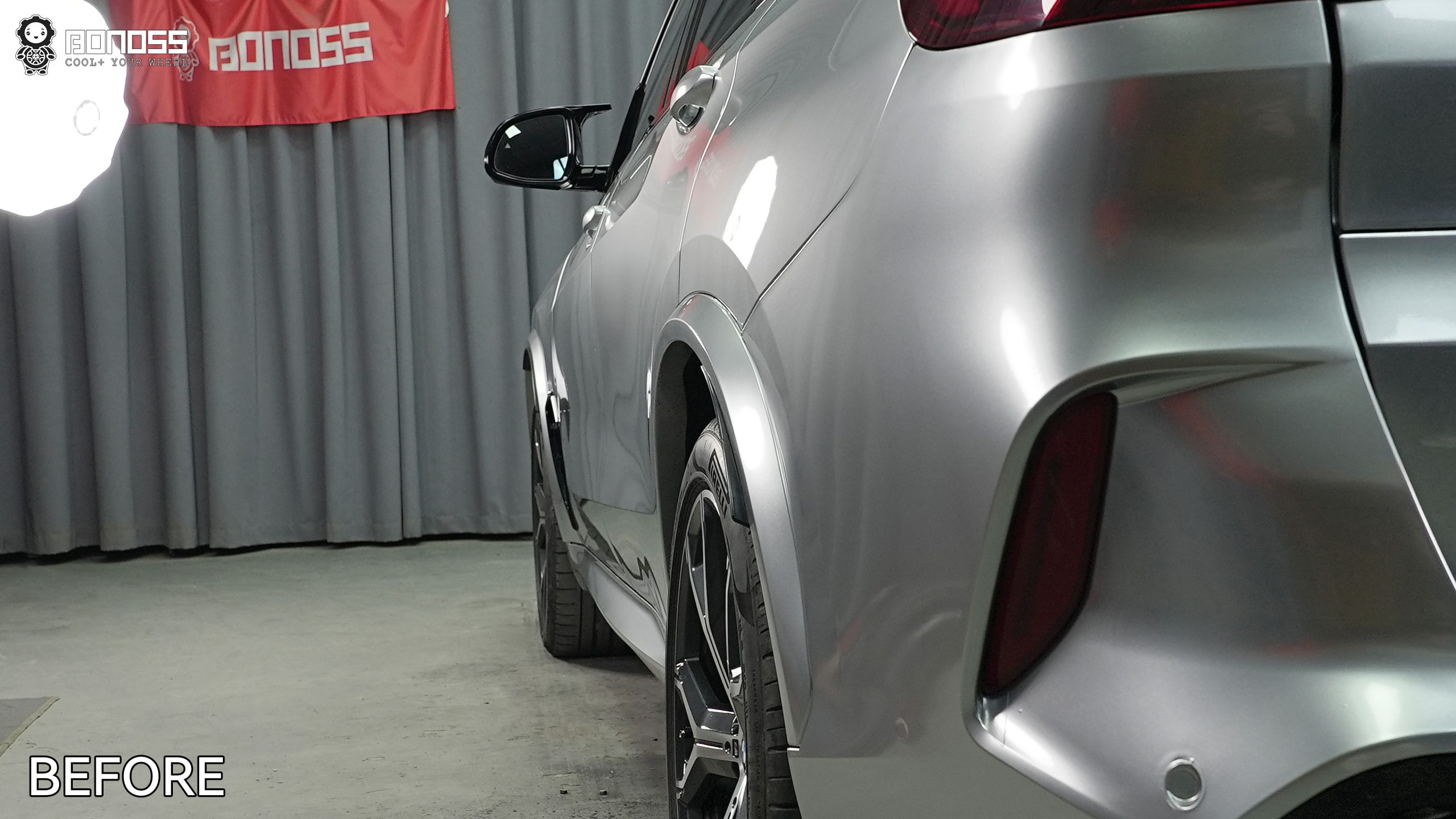 BONOSS Forged Active Cooling BMW X5 Wheel Spacers Front 18mm Rear 30mm Before and After (9)