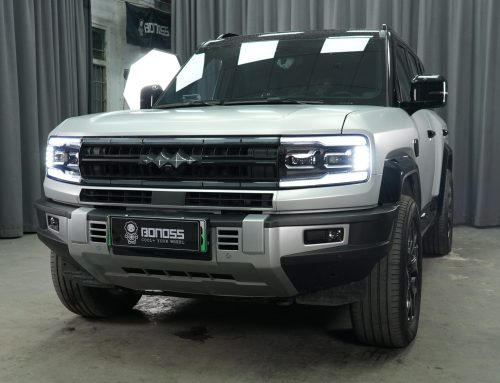 BONOSS Forged Active Cooling BYD Leopard 5 Wheel Spacers Front 30mm Rear 35mm Before and After