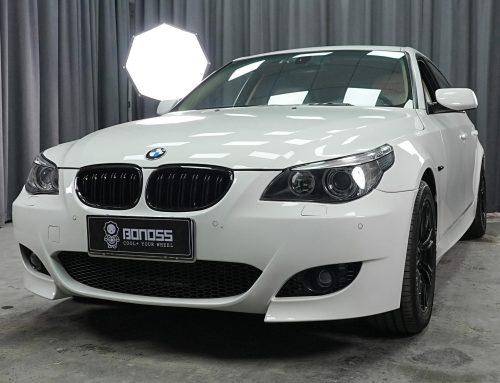 BONOSS Forged Lightweight Plus 2007 BMW 530i Wheel Spacers Front 15mm Rear 25mm Before and After