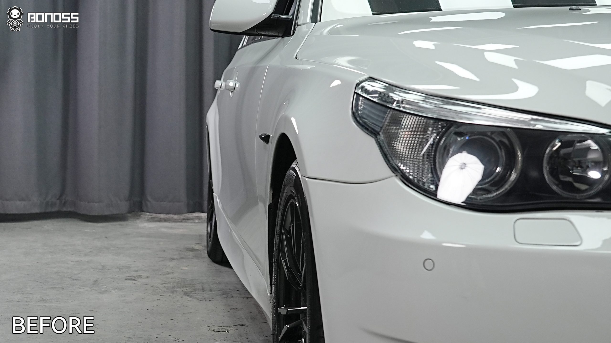 BONOSS Forged Lightweight Plus 2007 BMW 530i Wheel Spacers Front 15mm Rear 25mm Before and After (8)