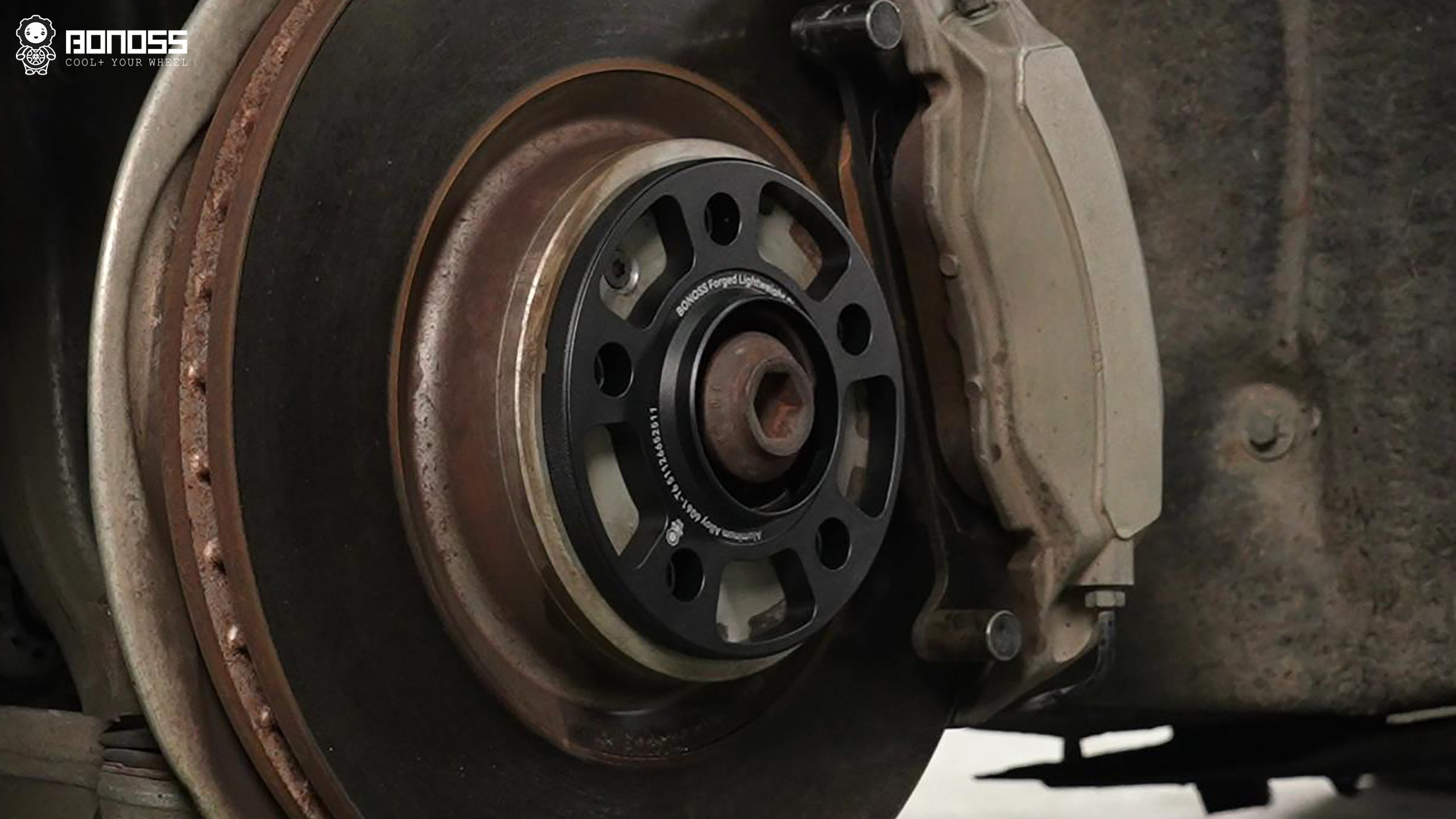 BONOSS Forged Lightweight Plus 2017 Audi A5 Wheel Spacers Front 12mm Rear 15mm Before and After (13)