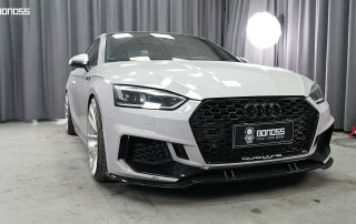 BONOSS Forged Lightweight Plus 2017 Audi A5 Wheel Spacers Front 12mm Rear 15mm Before and After (2)