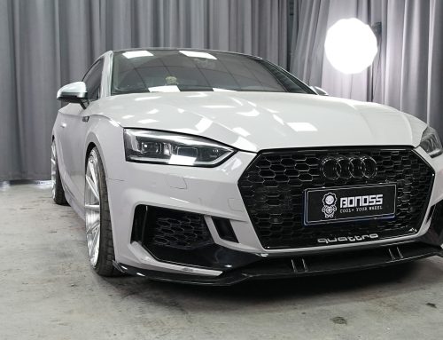 BONOSS Forged Lightweight Plus 2017 Audi A5 Wheel Spacers Front 12mm Rear 15mm Before and After