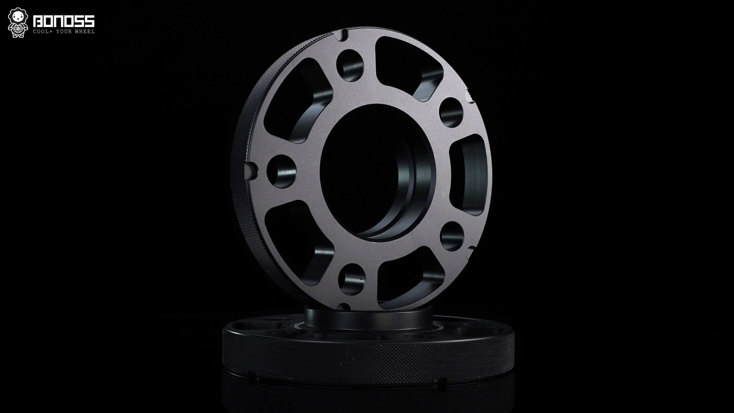 BONOSS Forged Lightweight Plus 2021 Audi RS4 Wheel Spacers Front 12mm Rear 12mm Before and After (1)