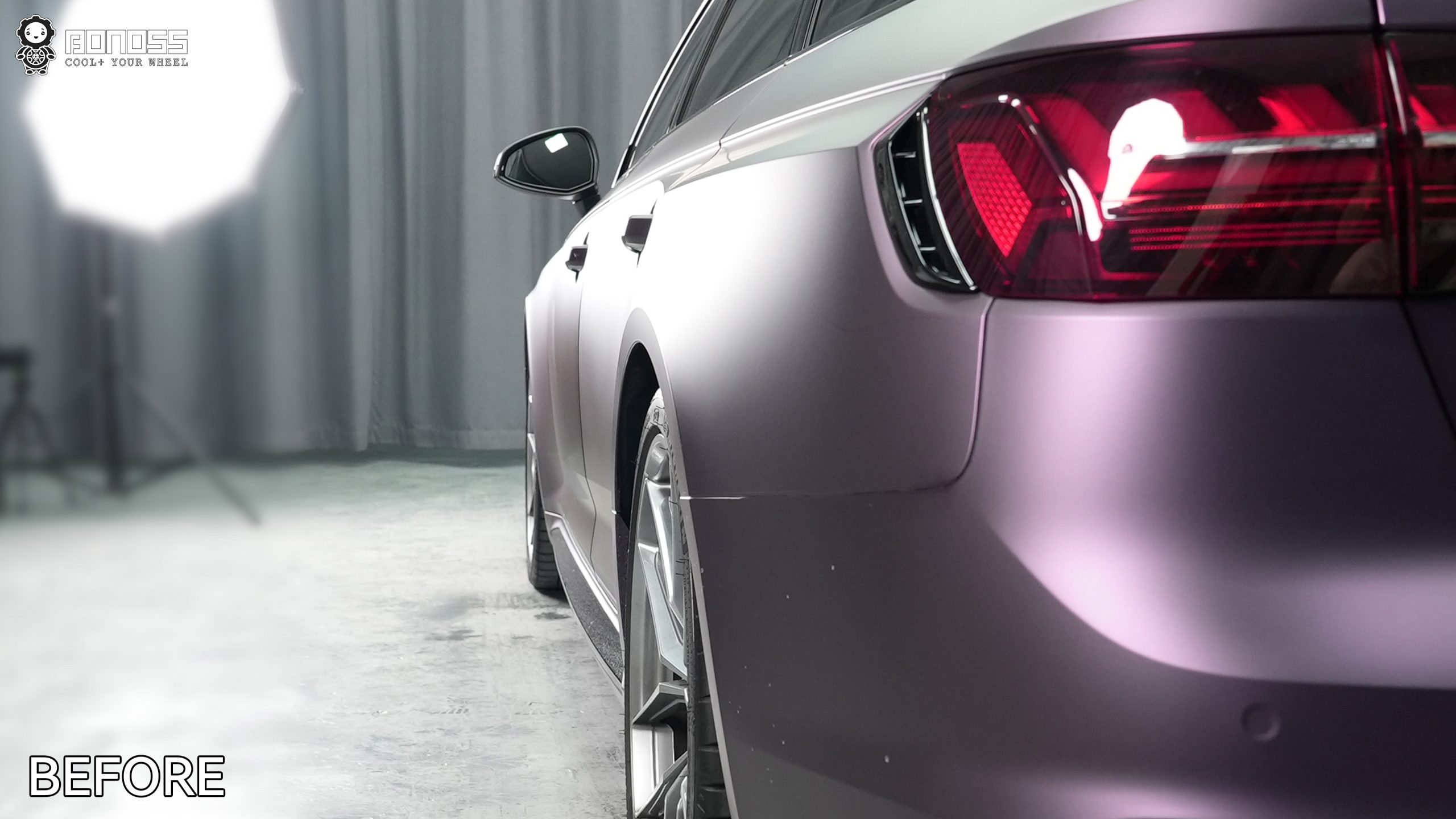 BONOSS Forged Lightweight Plus 2021 Audi RS4 Wheel Spacers Front 12mm Rear 12mm Before and After (10)