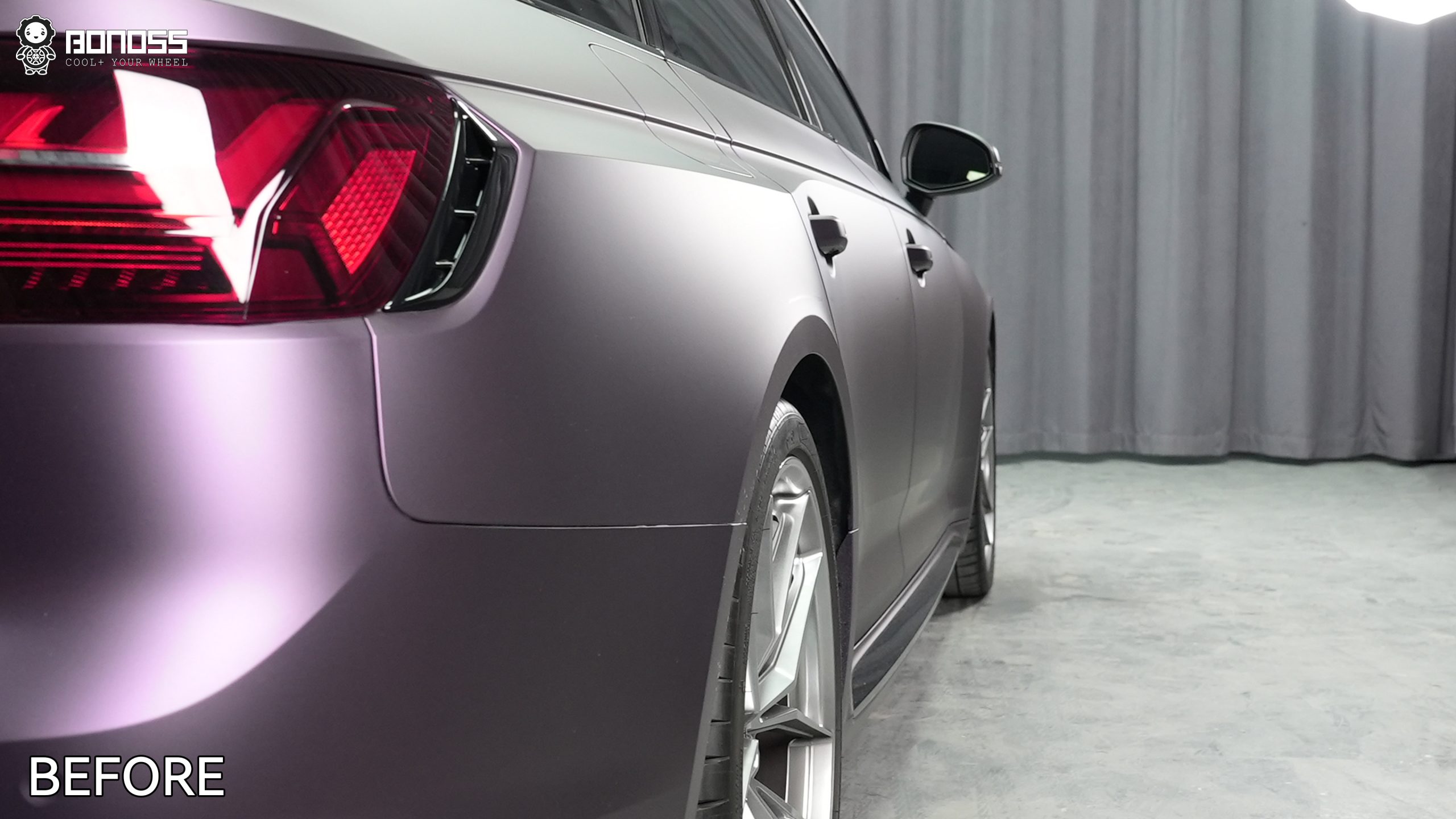 BONOSS Forged Lightweight Plus 2021 Audi RS4 Wheel Spacers Front 12mm Rear 12mm Before and After (11)