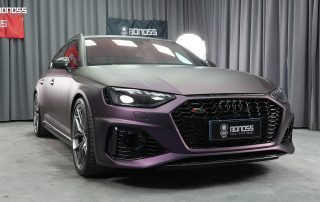 BONOSS Forged Lightweight Plus 2021 Audi RS4 Wheel Spacers Front 12mm Rear 12mm Before and After (2)