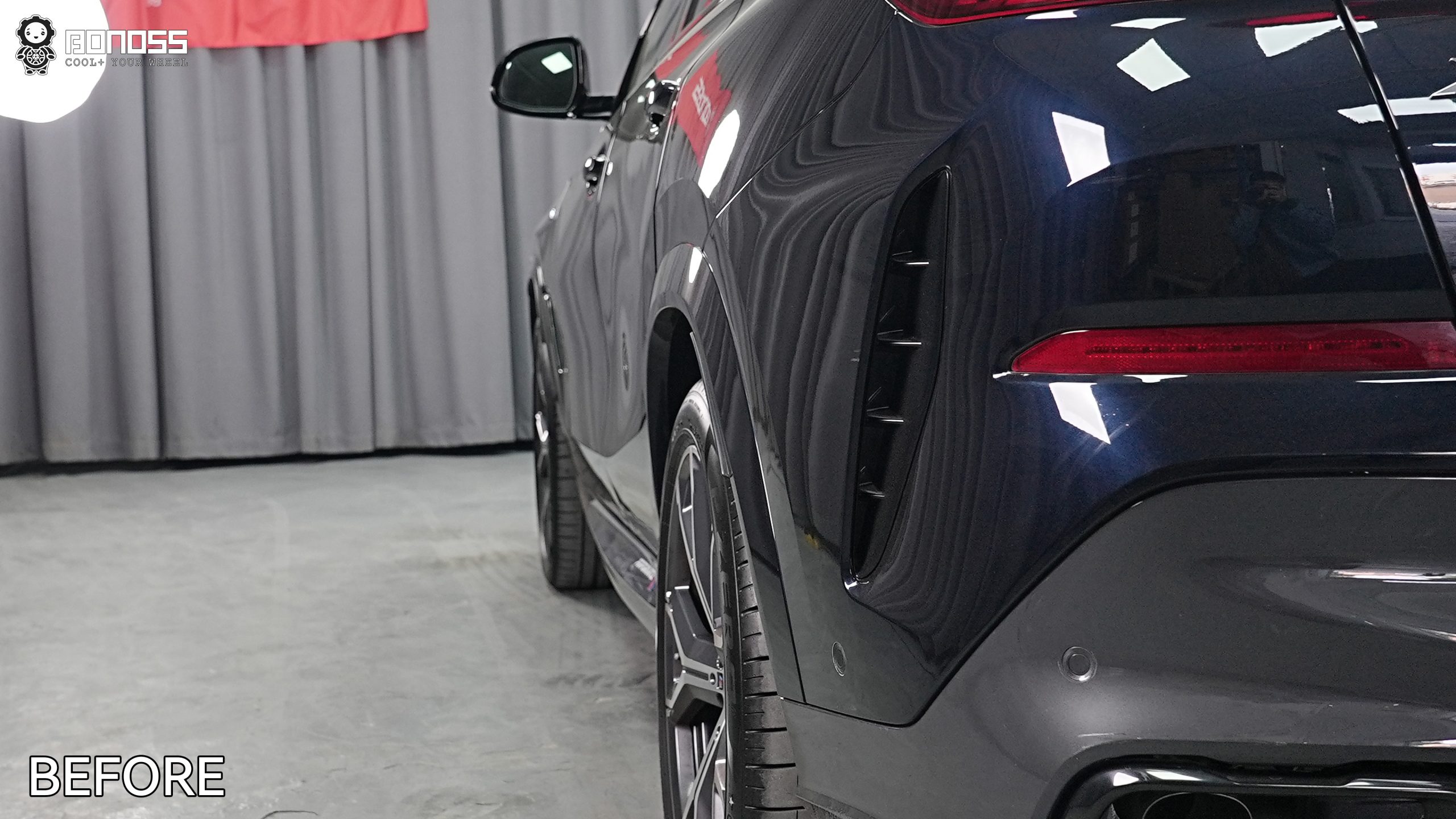 BONOSS Forged Lightweight Plus 2022 BMW X6 Wheel Spacers Front 15mm Rear 20mm Before and After (10)