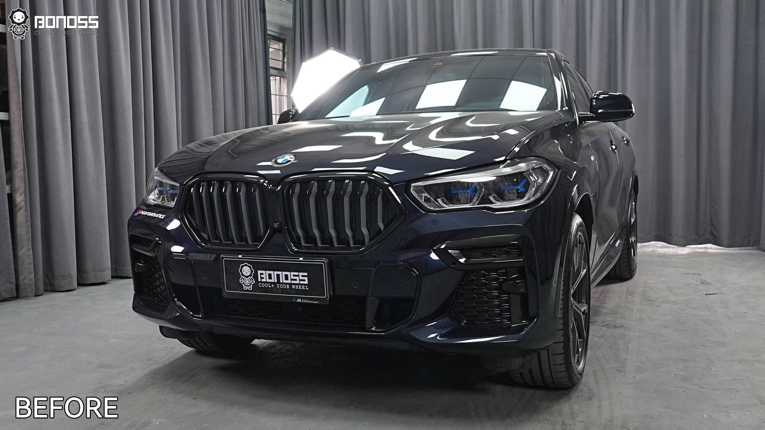 BONOSS Forged Lightweight Plus 2022 BMW X6 Wheel Spacers Front 15mm Rear 20mm Before and After (7)