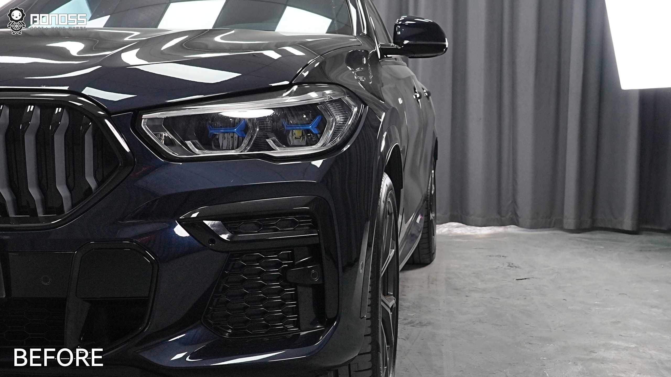 BONOSS Forged Lightweight Plus 2022 BMW X6 Wheel Spacers Front 15mm Rear 20mm Before and After (8)