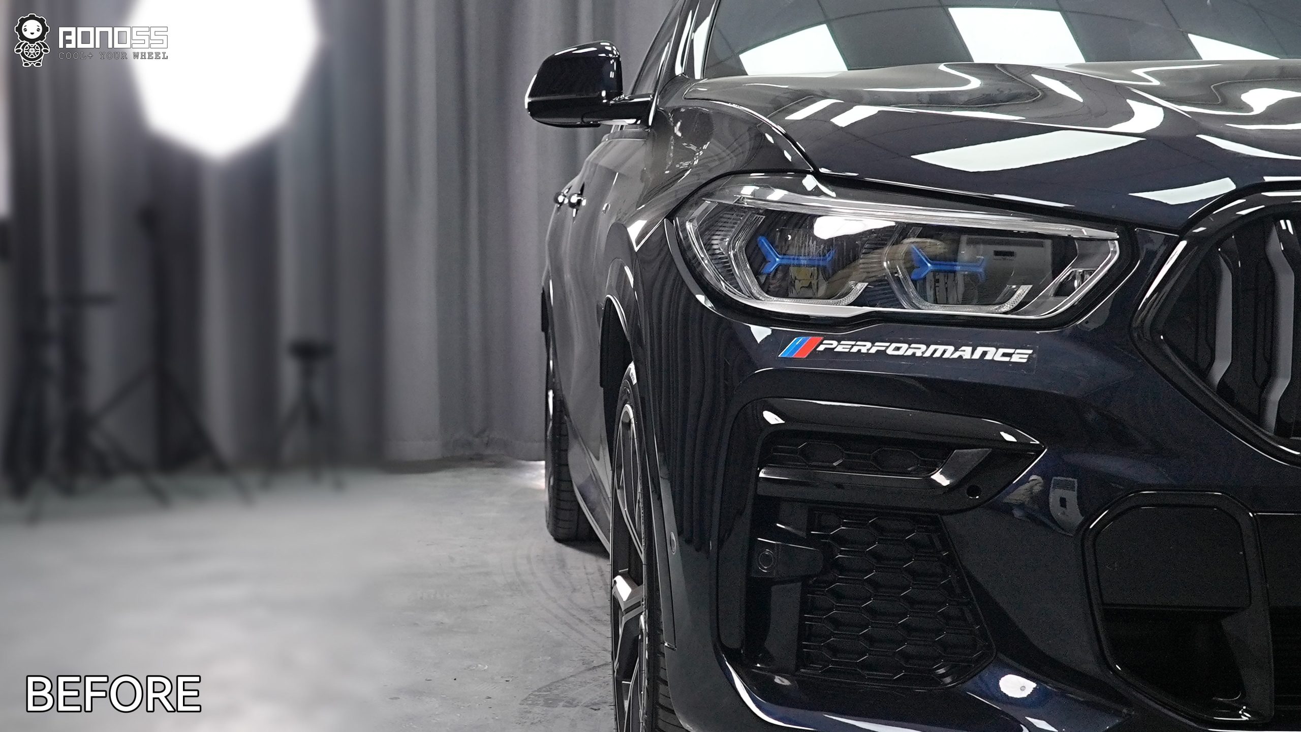 BONOSS Forged Lightweight Plus 2022 BMW X6 Wheel Spacers Front 15mm Rear 20mm Before and After (9)