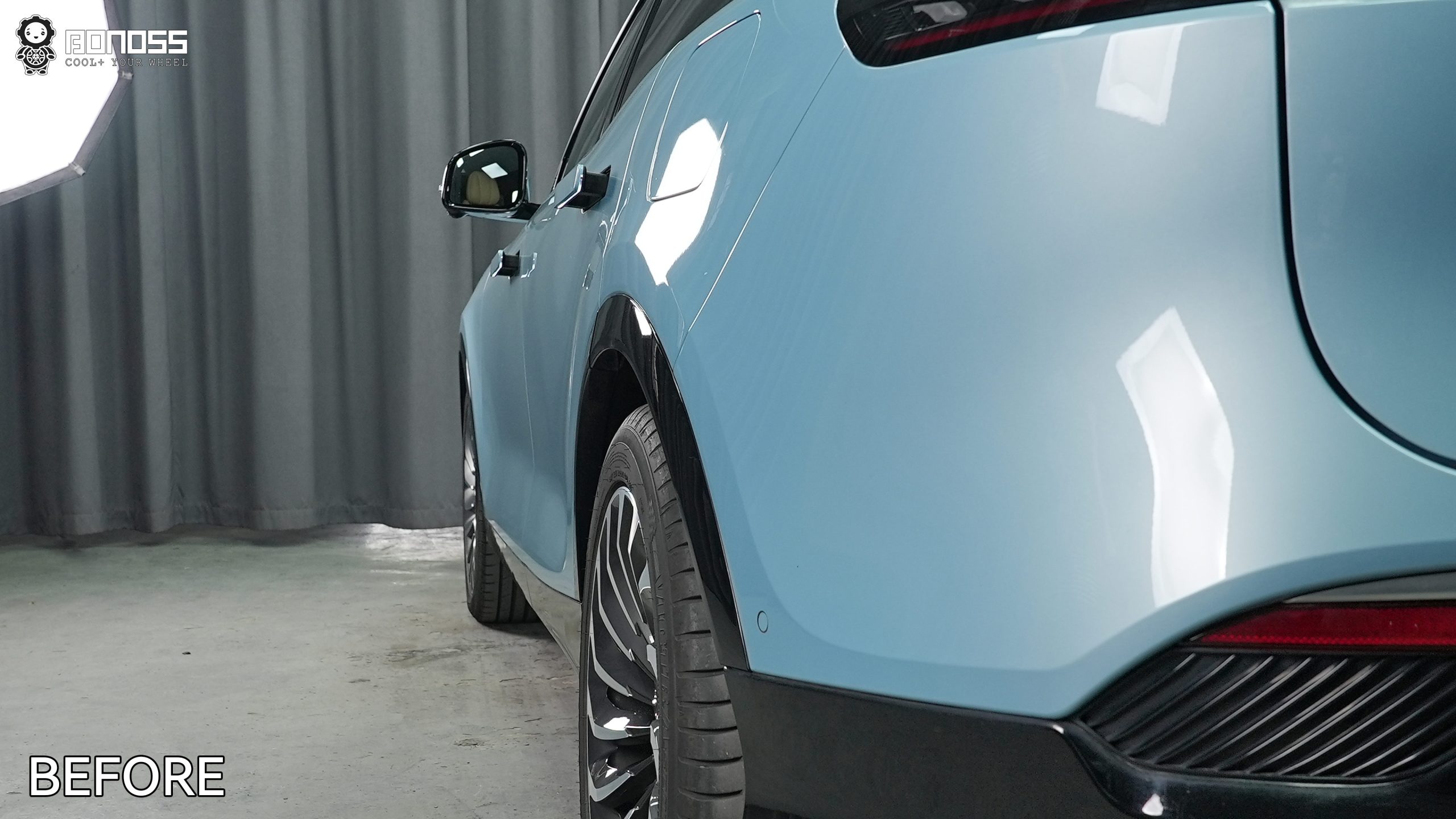 BONOSS Forged Lightweight Plus 2022 Voyah Free Wheel Spacers Front 20mm Rear 20mm Before and After (10)