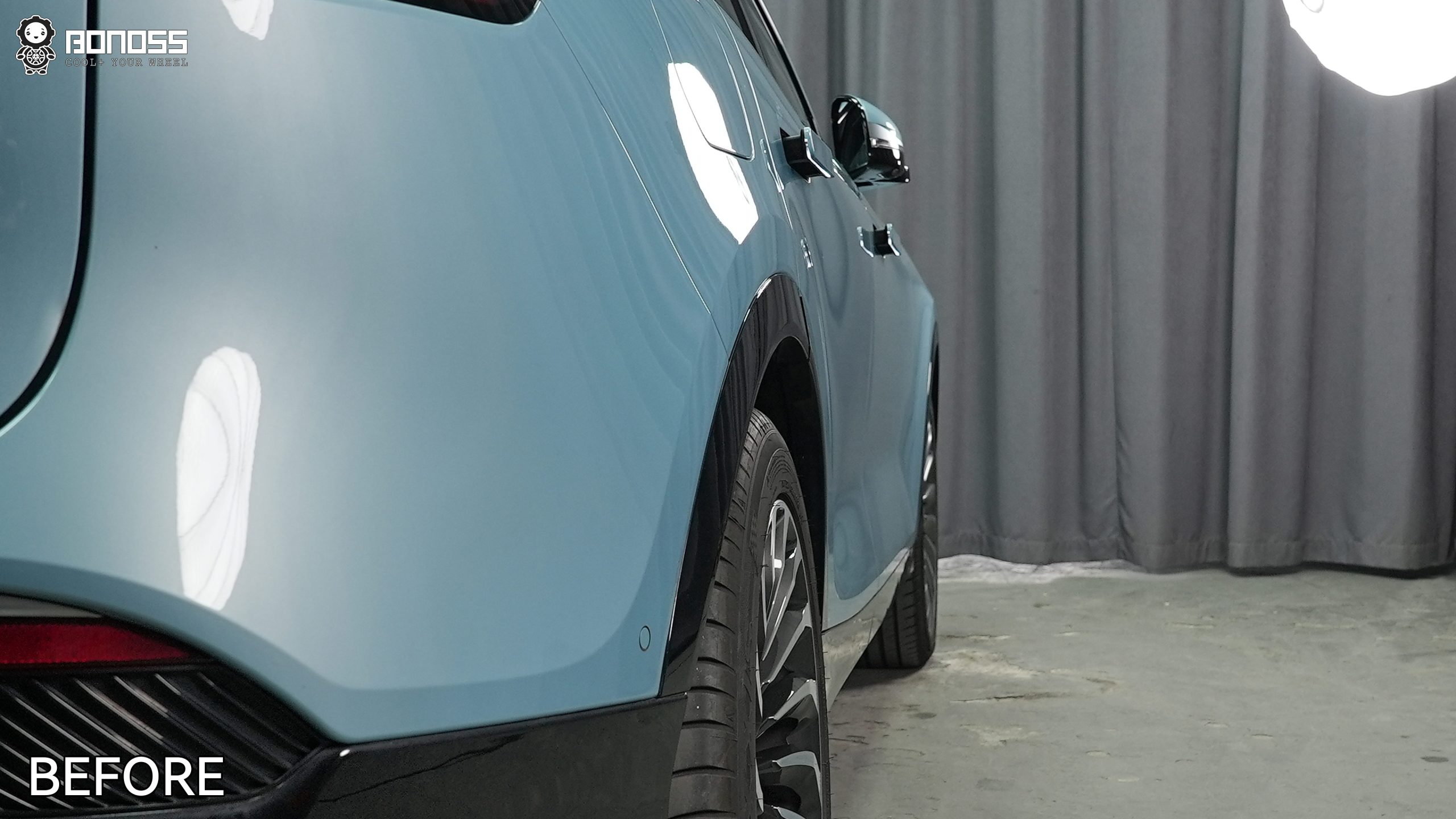 BONOSS Forged Lightweight Plus 2022 Voyah Free Wheel Spacers Front 20mm Rear 20mm Before and After (11)