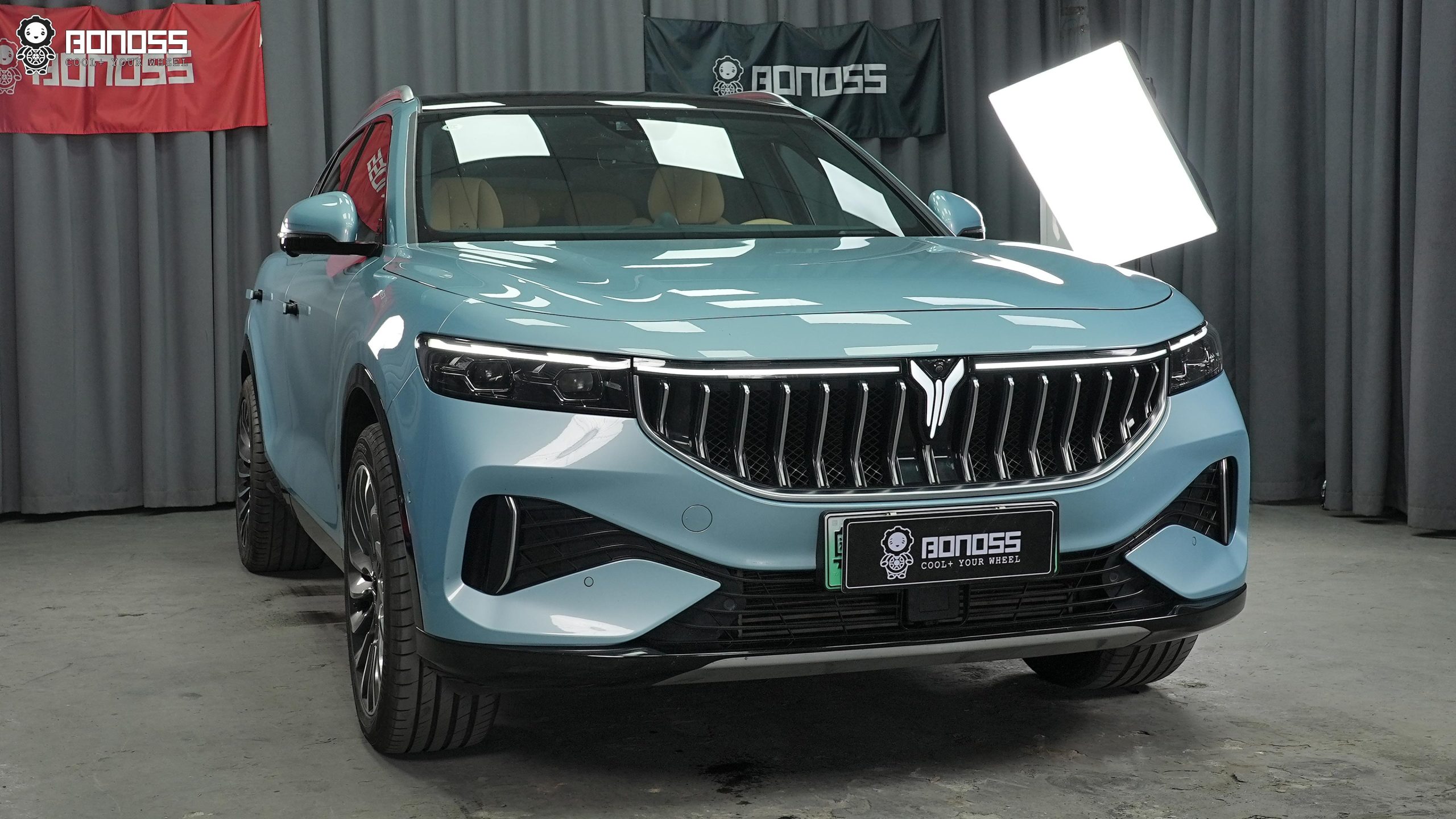 BONOSS Forged Lightweight Plus 2022 Voyah Free Wheel Spacers Front 20mm Rear 20mm Before and After (2)