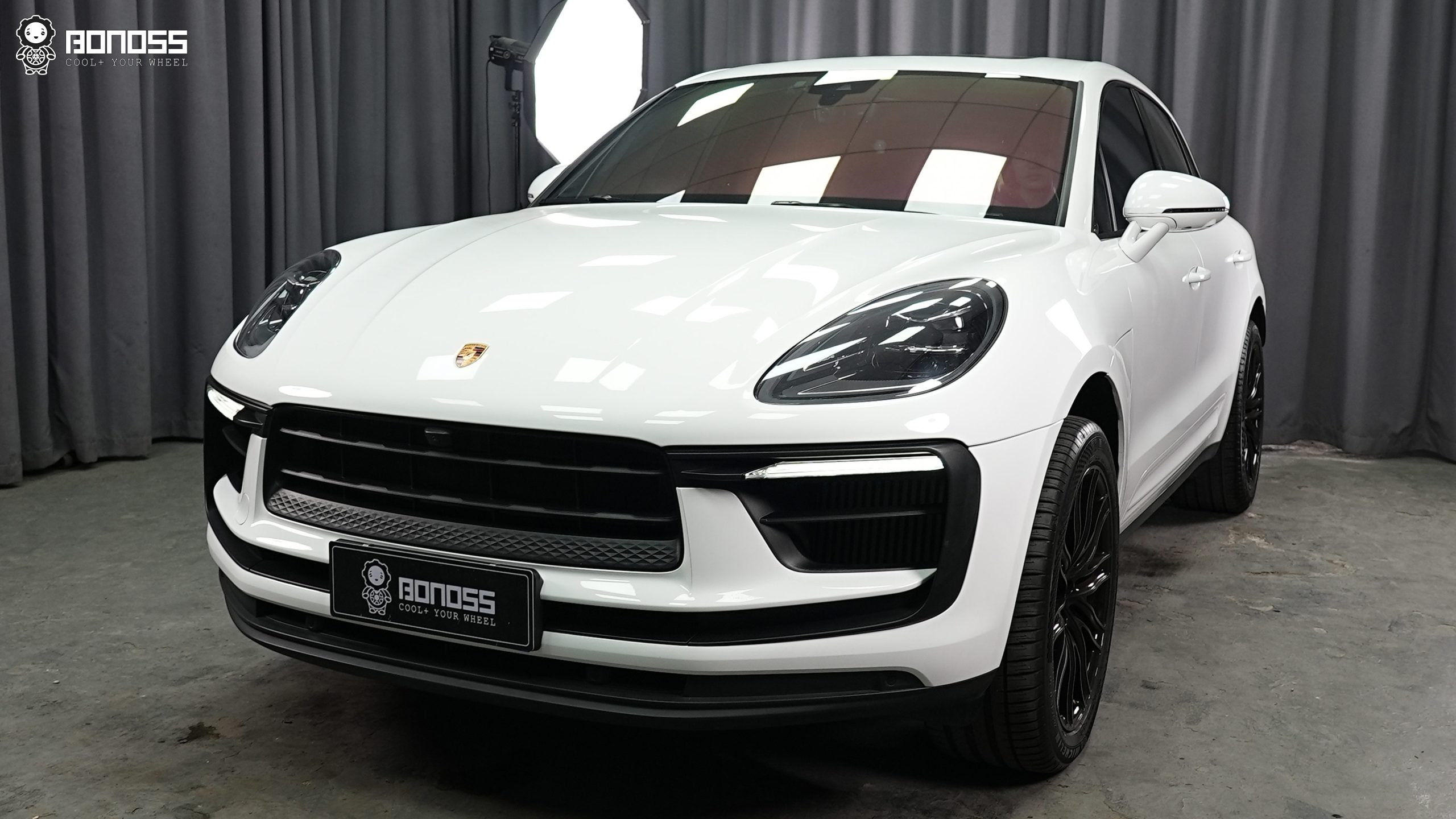 BONOSS Forged Lightweight Plus 2023 Porsche Macan Wheel Spacers Front 12mm Rear 15mm Before and After (2)