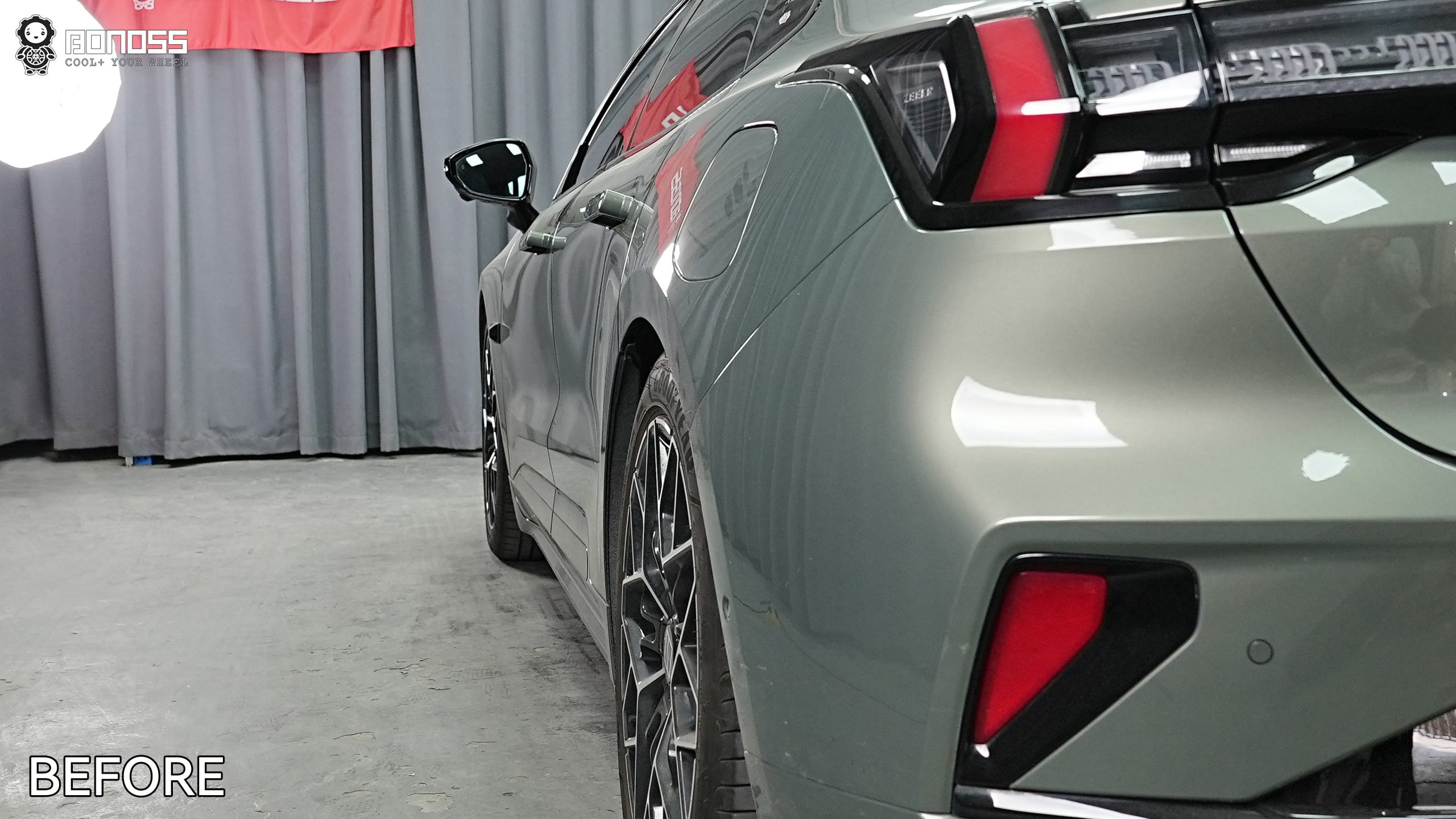 BONOSS Forged Lightweight Plus 2024 Zeekr 001 Wheel Spacers Front 20mm Rear 20mm Before and After (10)