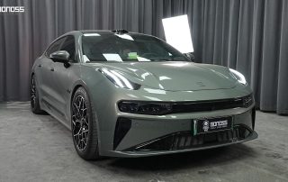 BONOSS Forged Lightweight Plus 2024 Zeekr 001 Wheel Spacers Front 20mm Rear 20mm Before and After (2)