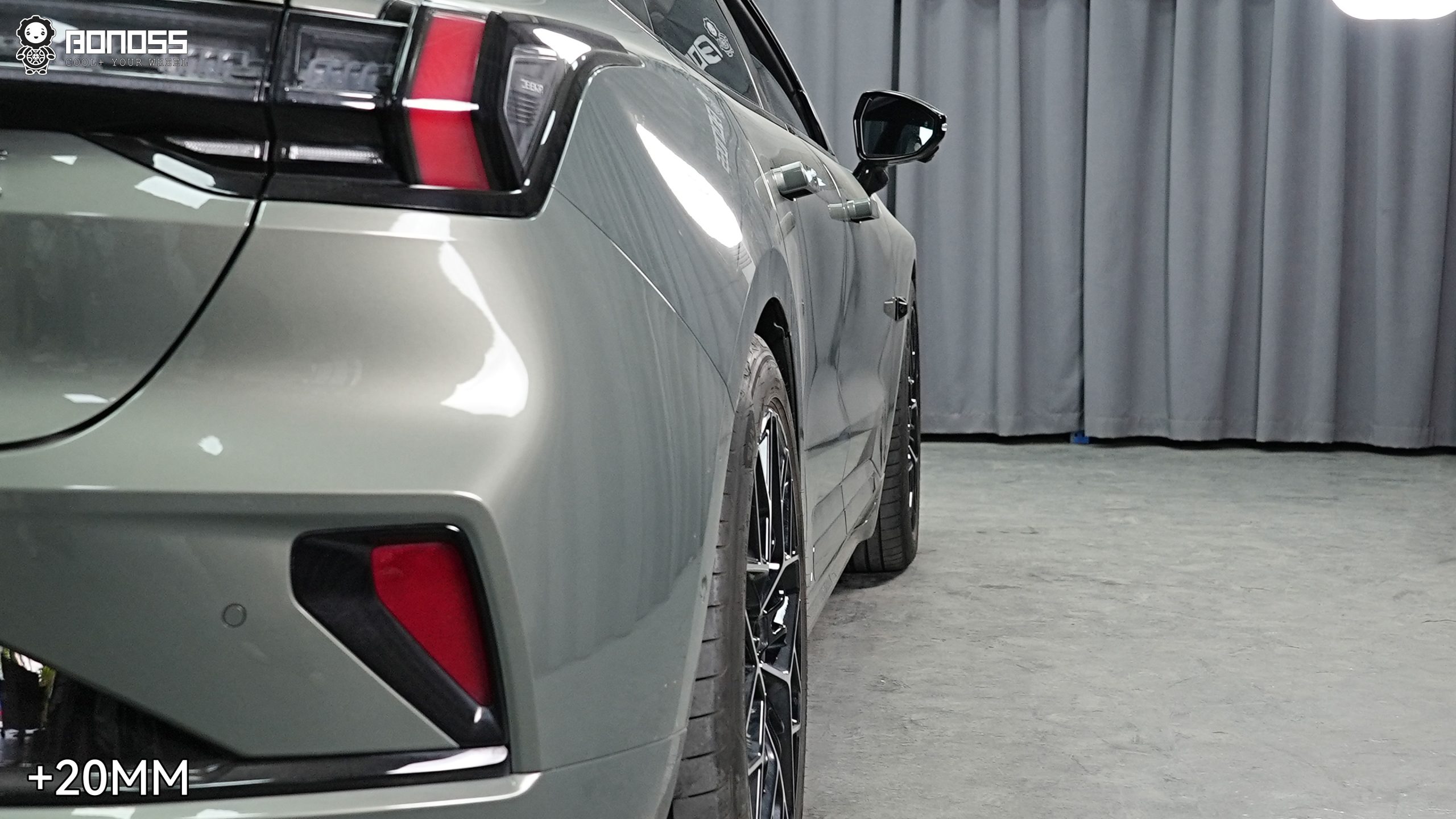 BONOSS Forged Lightweight Plus 2024 Zeekr 001 Wheel Spacers Front 20mm Rear 20mm Before and After (6)