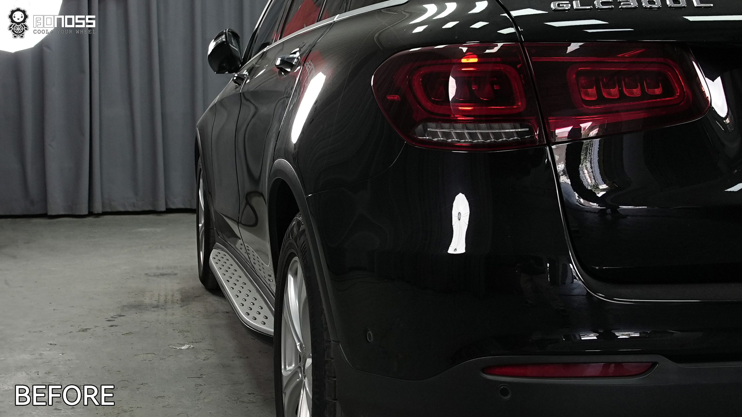 BONOSS Forged Lightweight Plus Mercedes-Benz GLC300 Wheel Spacers Front 15mm Rear 20mm Before and After (10)