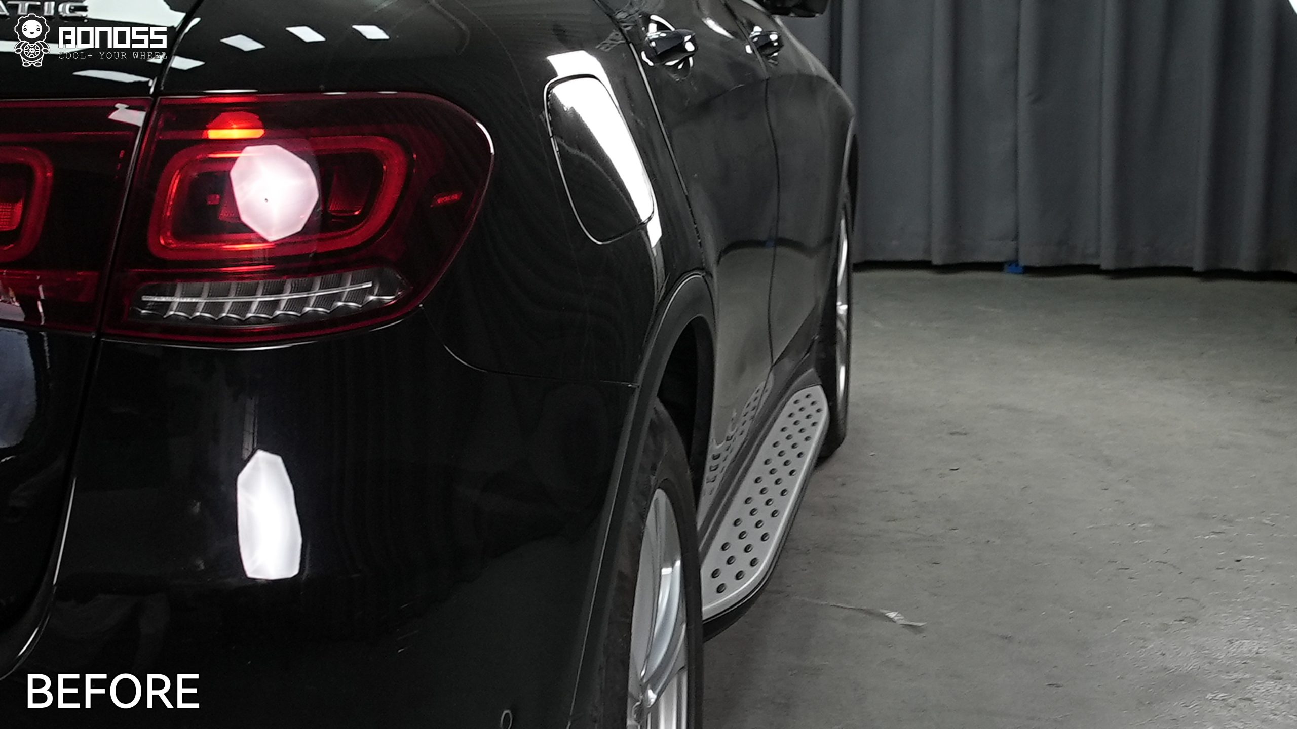 BONOSS Forged Lightweight Plus Mercedes-Benz GLC300 Wheel Spacers Front 15mm Rear 20mm Before and After (11)