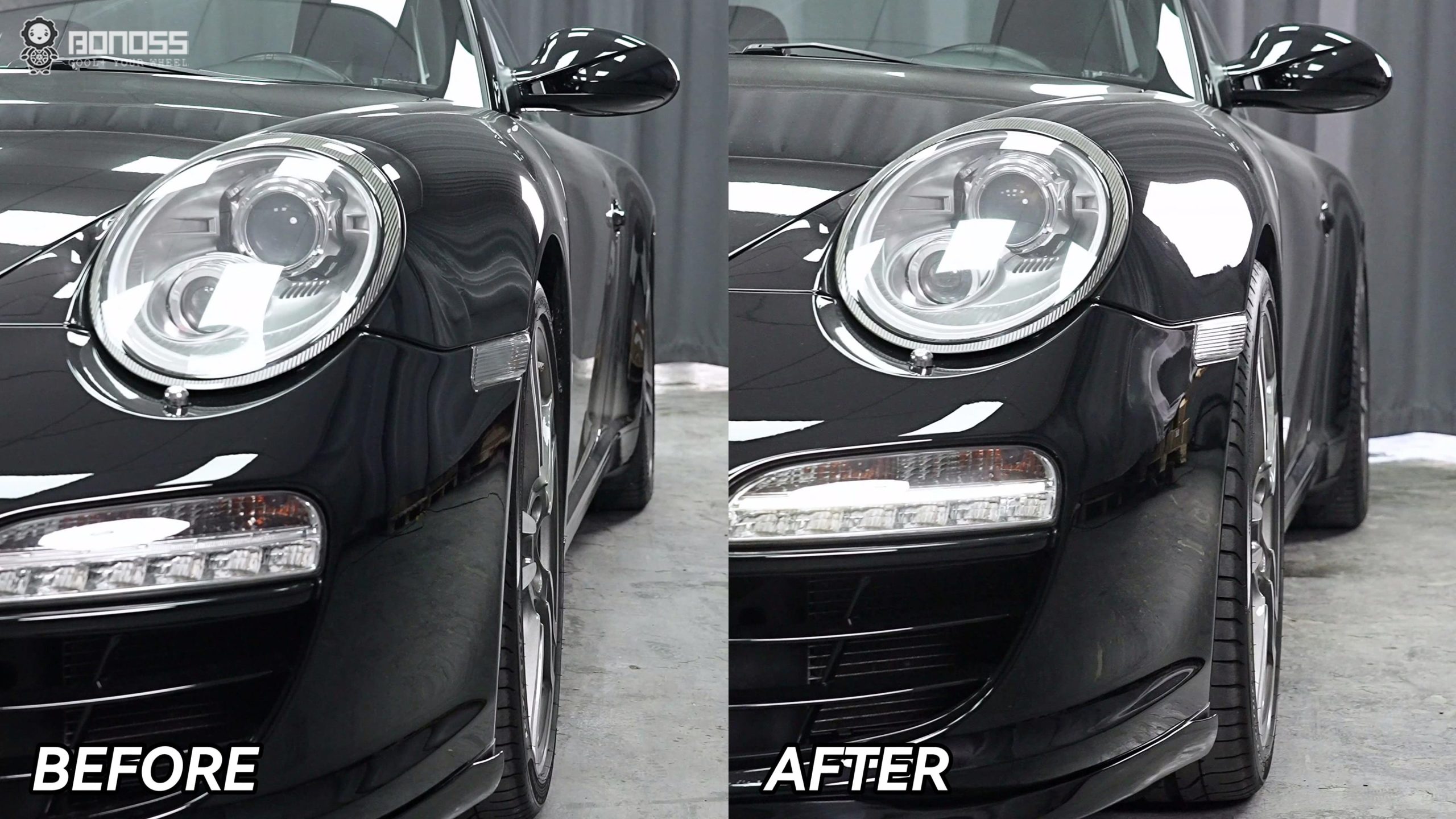 Best Porsche 992 Wheel Spacers Boost Style Without Compromising BONOSS Forged Lightweight Plus Adapters Hubcentric Spacers Before and After (2)