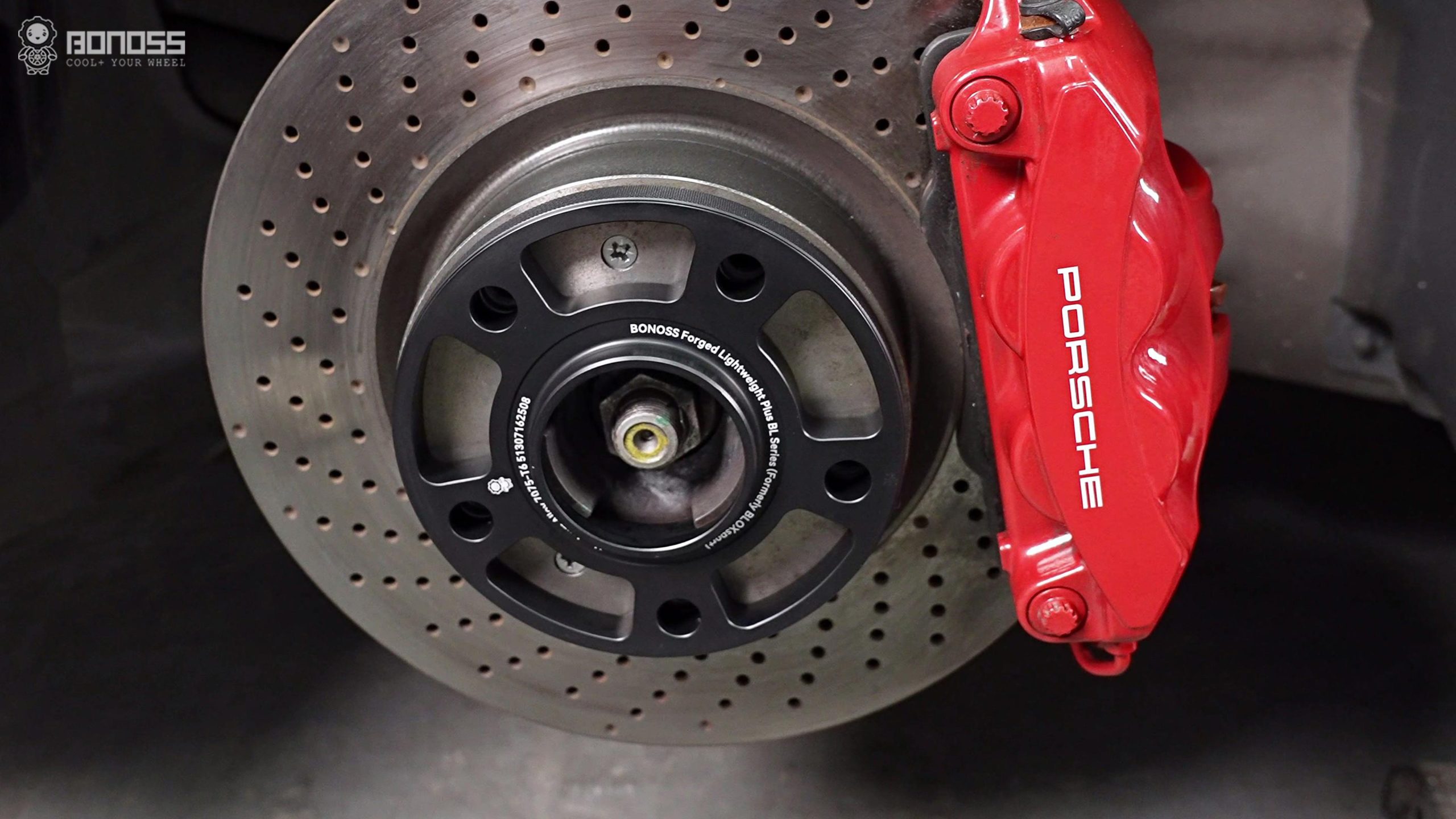 Best Porsche 992 Wheel Spacers Boost Style Without Compromising BONOSS Forged Lightweight Plus Adapters Hubcentric Spacers Before and After (3)