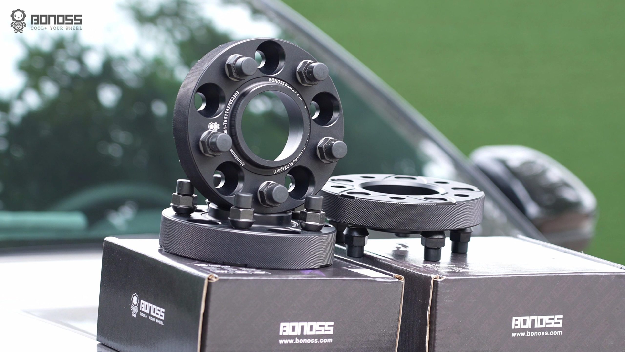 15mm Hubcentric Wheel Spacers For Peugeot - PCD 5x108, 65.1mm Center Bore, Flat Seat Bolts