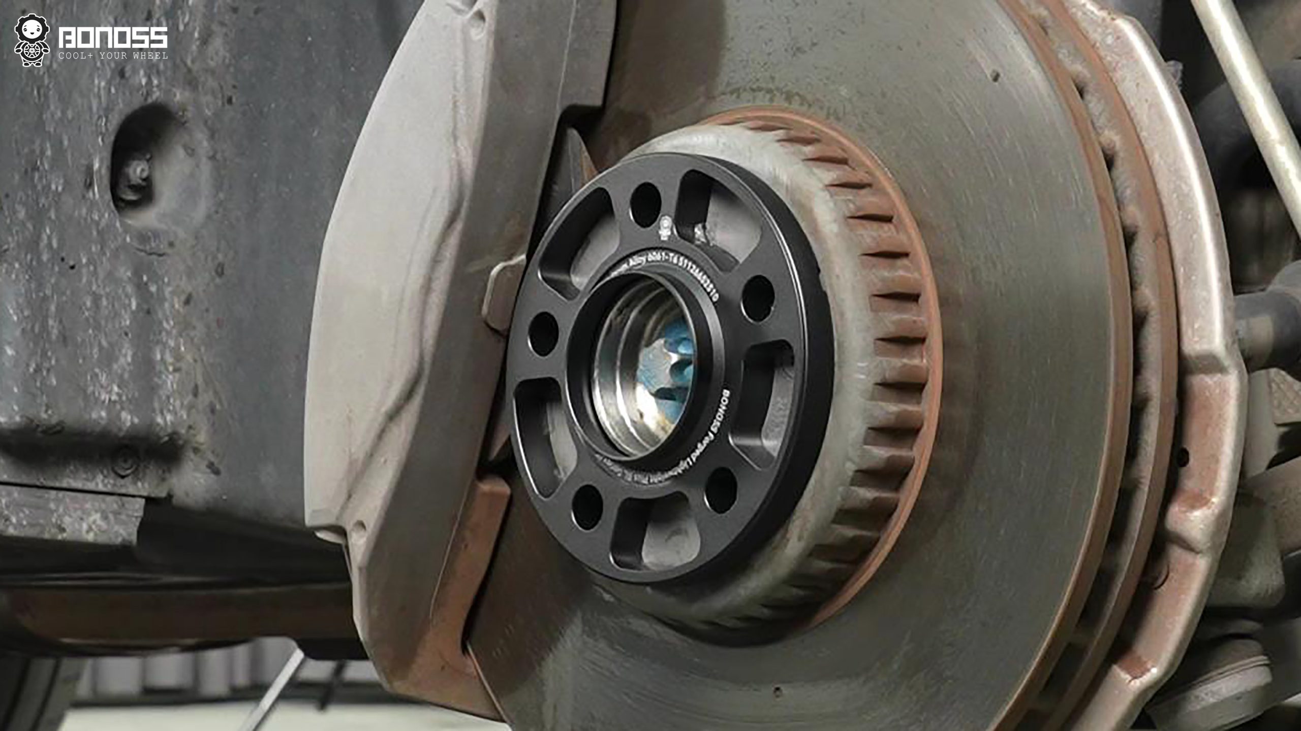 Do Mercedes Benz Wheel Spacers Hurt Your Car A Safe Guide BONOSS Forged Lightweight Plus Adapters Hubcentric Spacers Before and After (1)