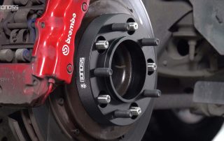 Top-Rated 4WD Wheel Spacers Brands for Performance & Style BONOSS Forged Active Cooling Adapters Hubcentric Spacers Pros Before and After Example (2)