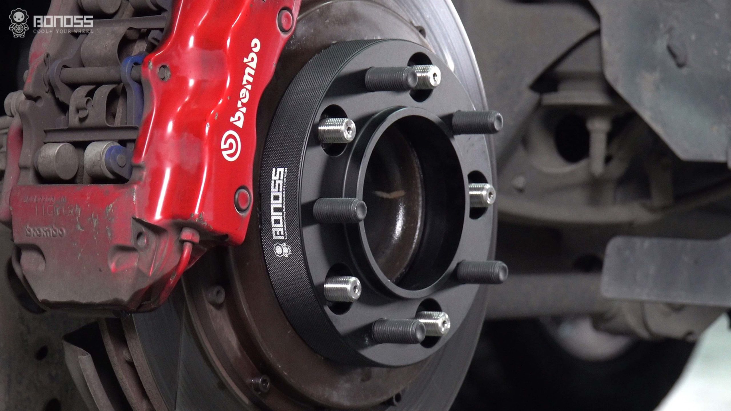 Top-Rated 4WD Wheel Spacers Brands for Performance & Style BONOSS Forged Active Cooling Adapters Hubcentric Spacers Pros Before and After Example (2)