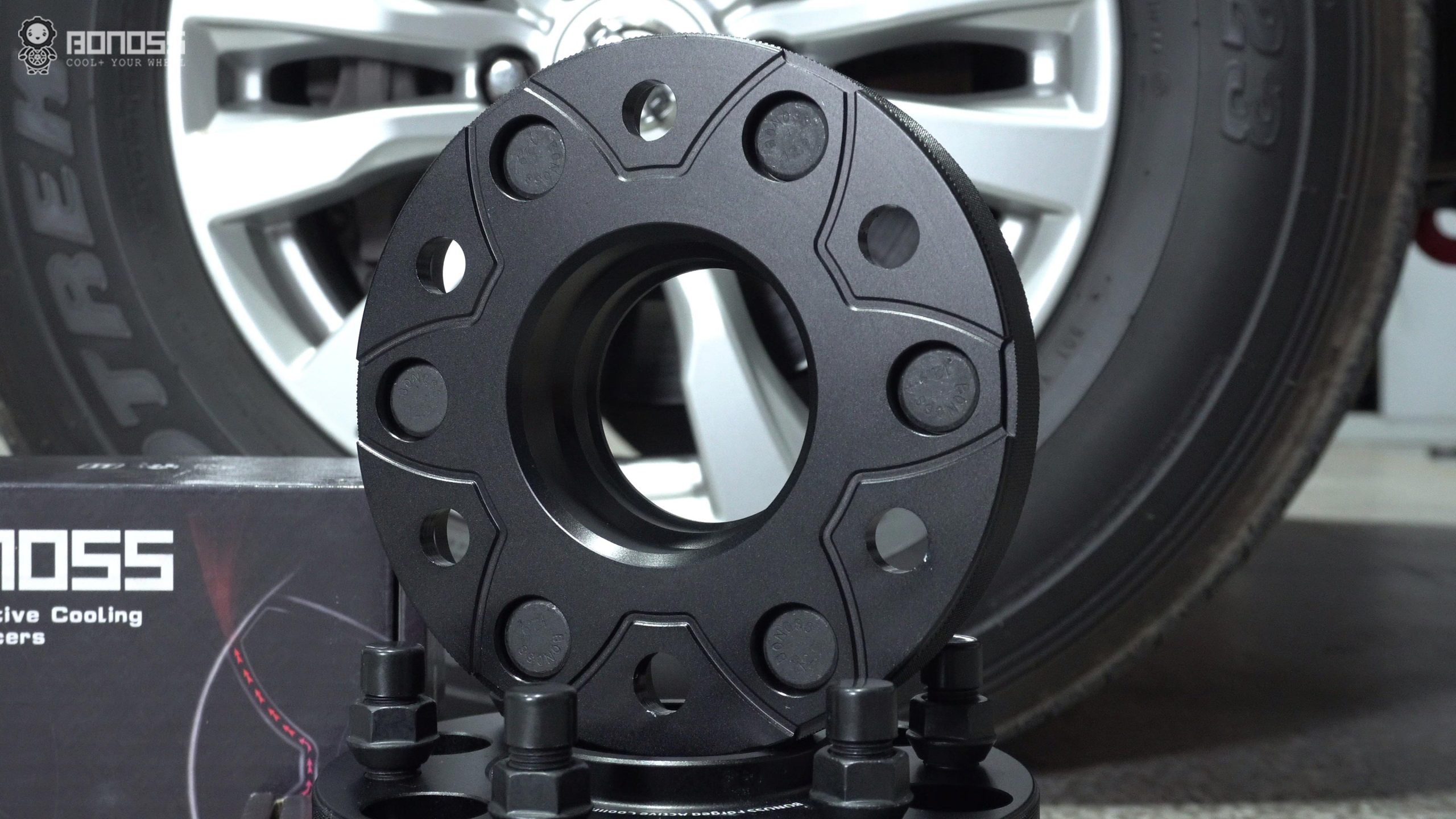 Will 2022 Nissan Frontier Wheel Spacers Affect Ride Quality A Pro Guide BONOSS Forged Active Cooling Adapters Hubcentric Spacers Pros Before and After Example (2)