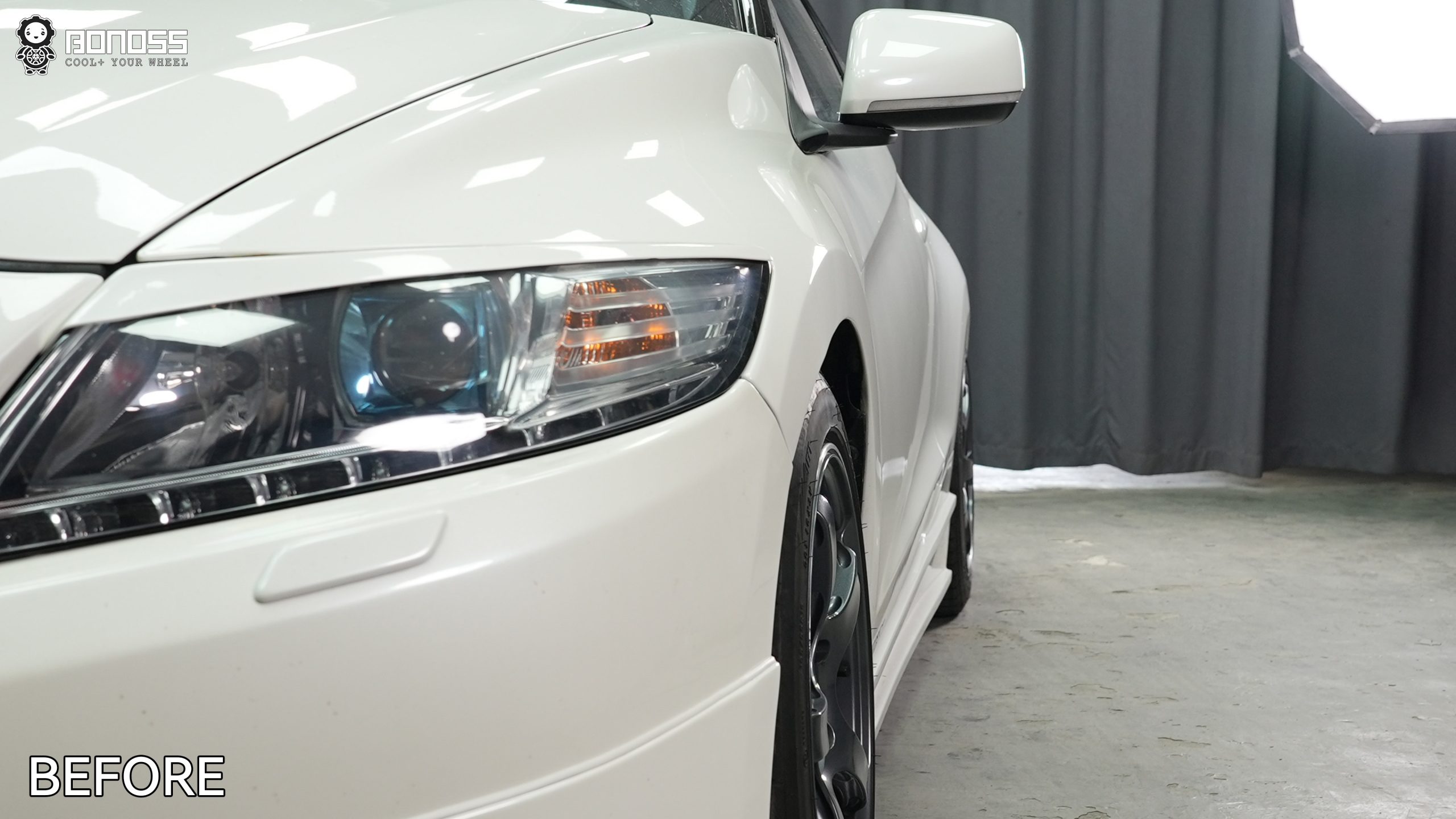 BONOSS Forged Active Cooling 2012 Honda CR-Z Wheel Spacers Front 15mm Rear 15mm Before and After (8)