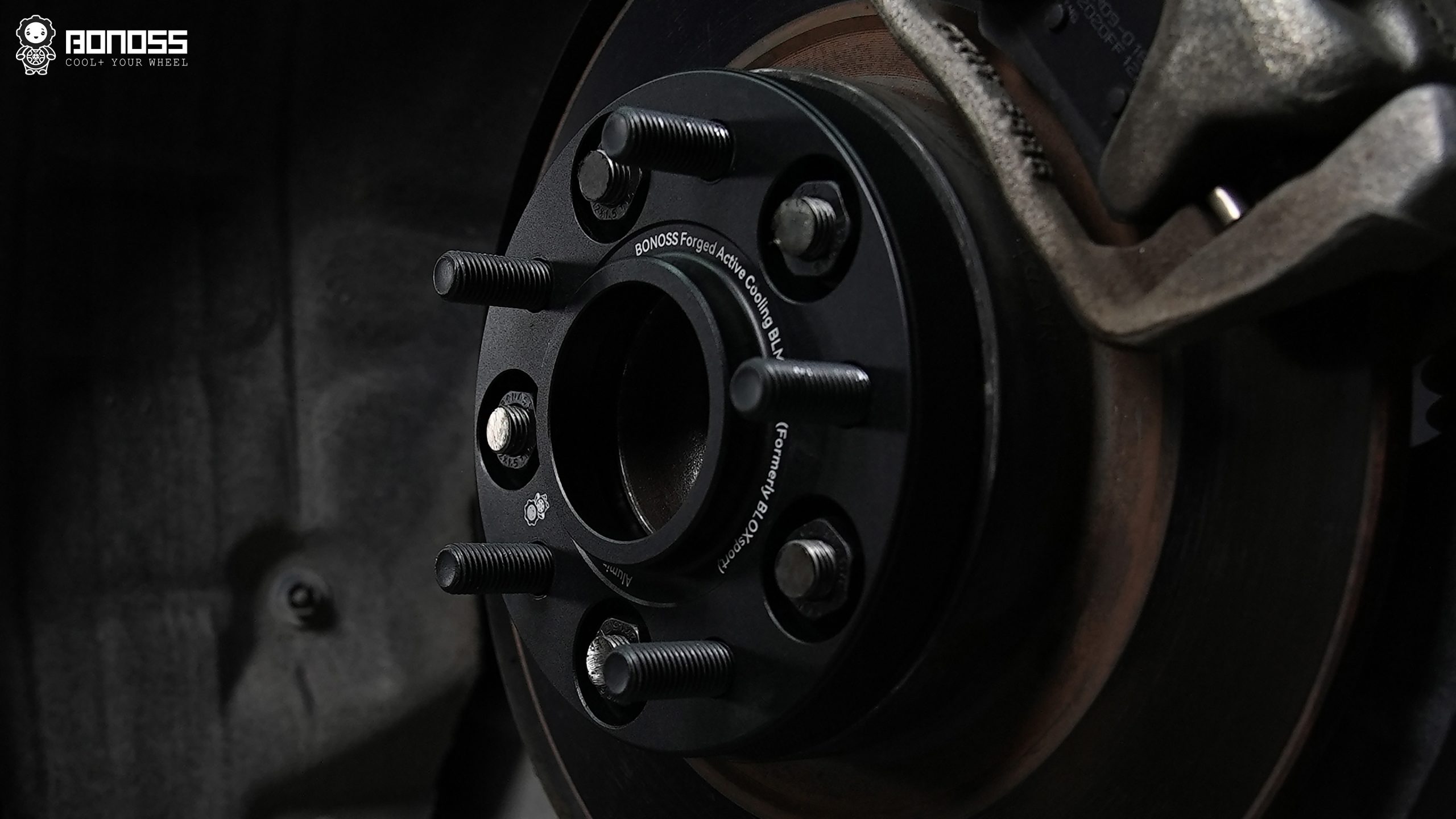 BONOSS Forged Active Cooling 2018 Mazda Mazda6 Wheel Spacers Front 20mm Rear 20mm Before and After (14)