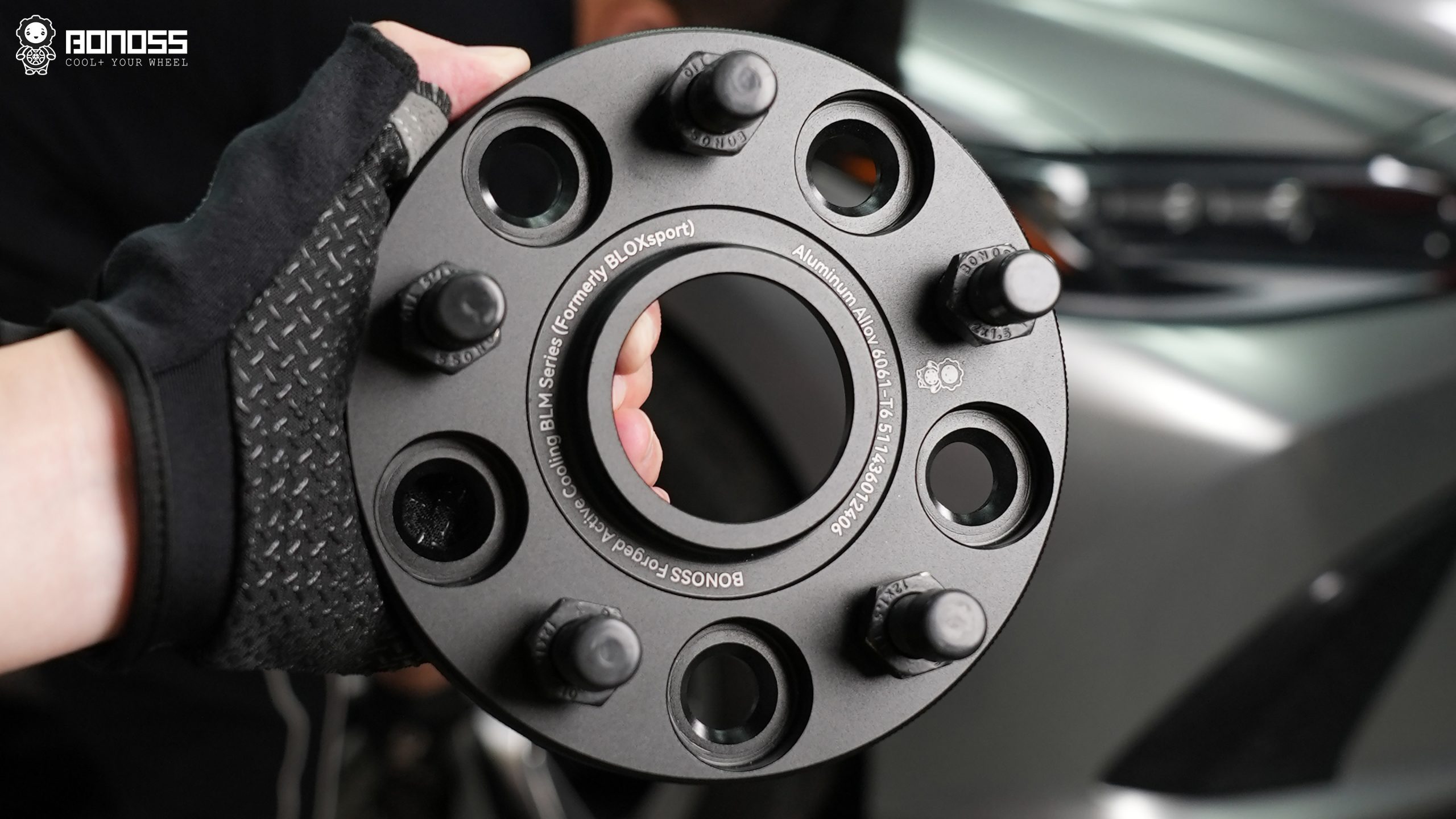 BONOSS Forged Active Cooling 2022 Lexus ES Wheel Spacers Front 3mm Rear 15mm Before and After (13)