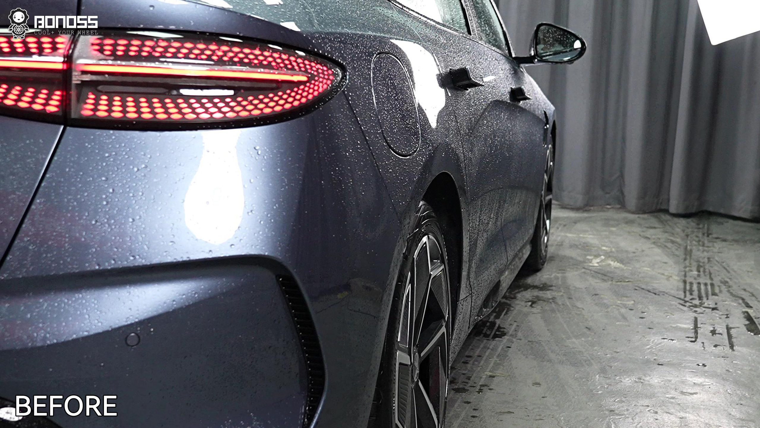 BONOSS Forged Active Cooling 2023 BYD Seal Wheel Spacers Front 20mm Rear 25mm Before and After (11)