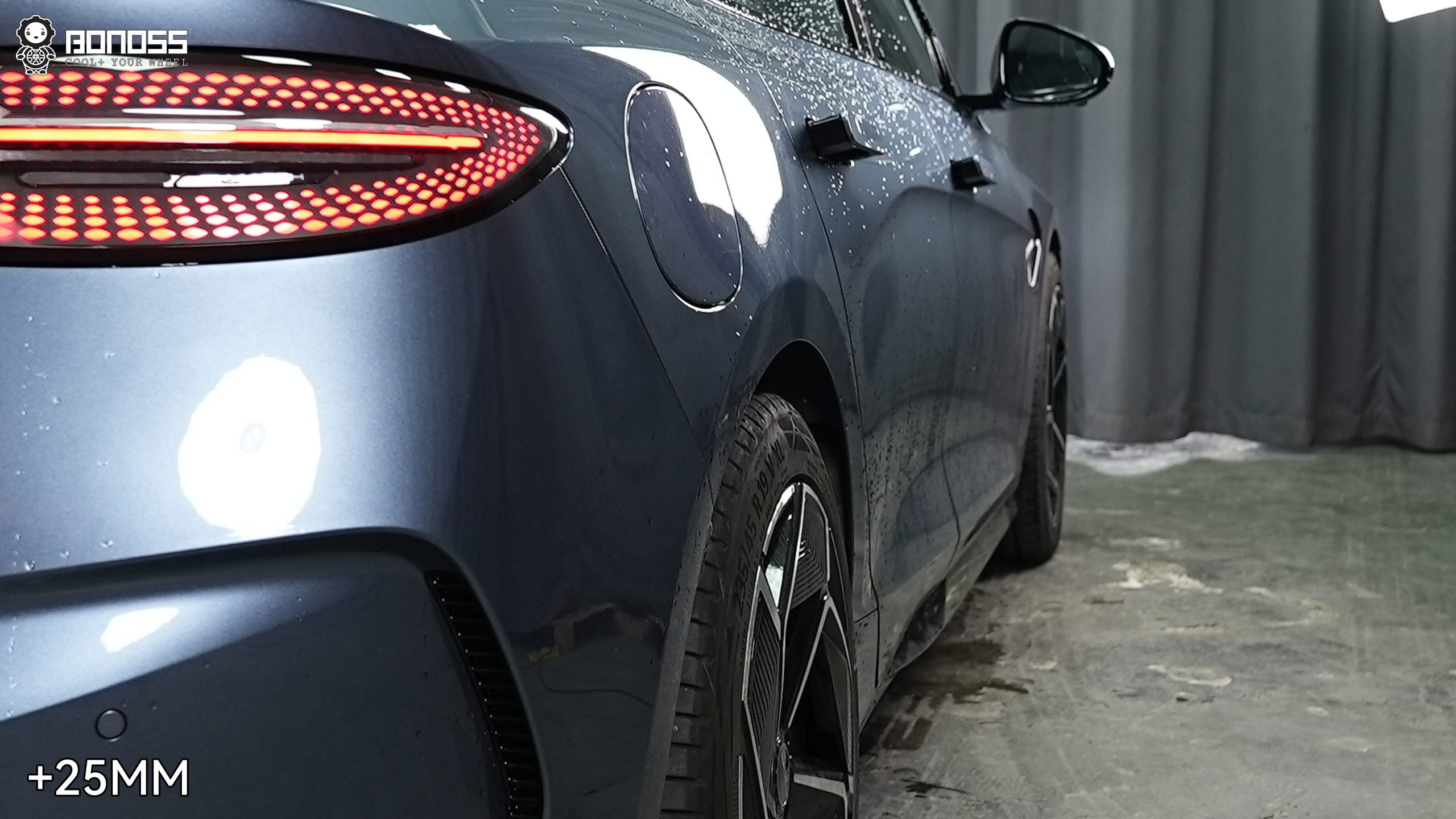 BONOSS Forged Active Cooling 2023 BYD Seal Wheel Spacers Front 20mm Rear 25mm Before and After (6)