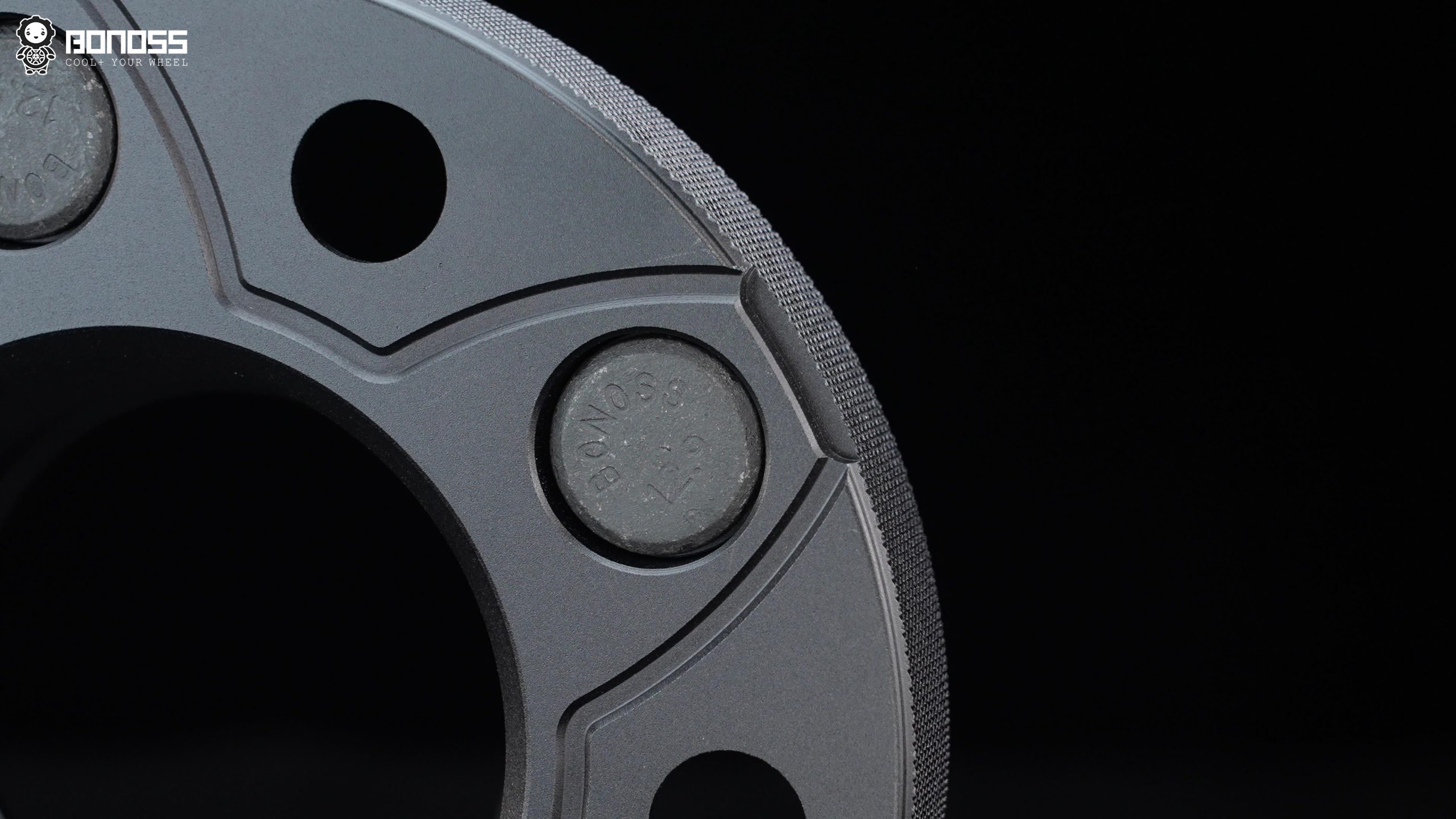 BONOSS Forged Active Cooling 2023 Lincoln Nautilus Wheel Spacers Front 20mm Rear 25mm Before and After (1)