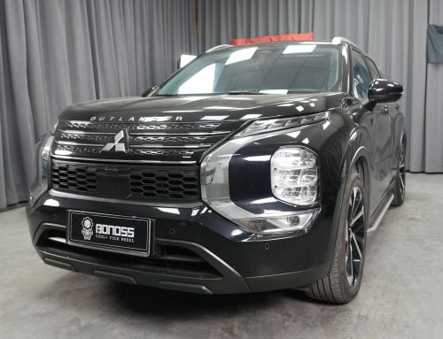 BONOSS Forged Active Cooling 2023 Mitsubishi Outlander Wheel Spacers Front 20mm Rear 25mm Before and After