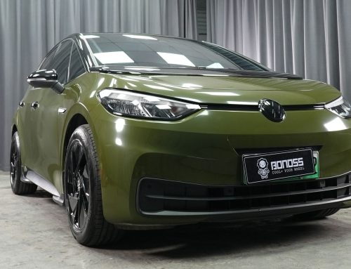 BONOSS Forged Active Cooling 2023 Volkswagen ID.3 Wheel Spacers Front 10.5mm Rear 25mm Before and After