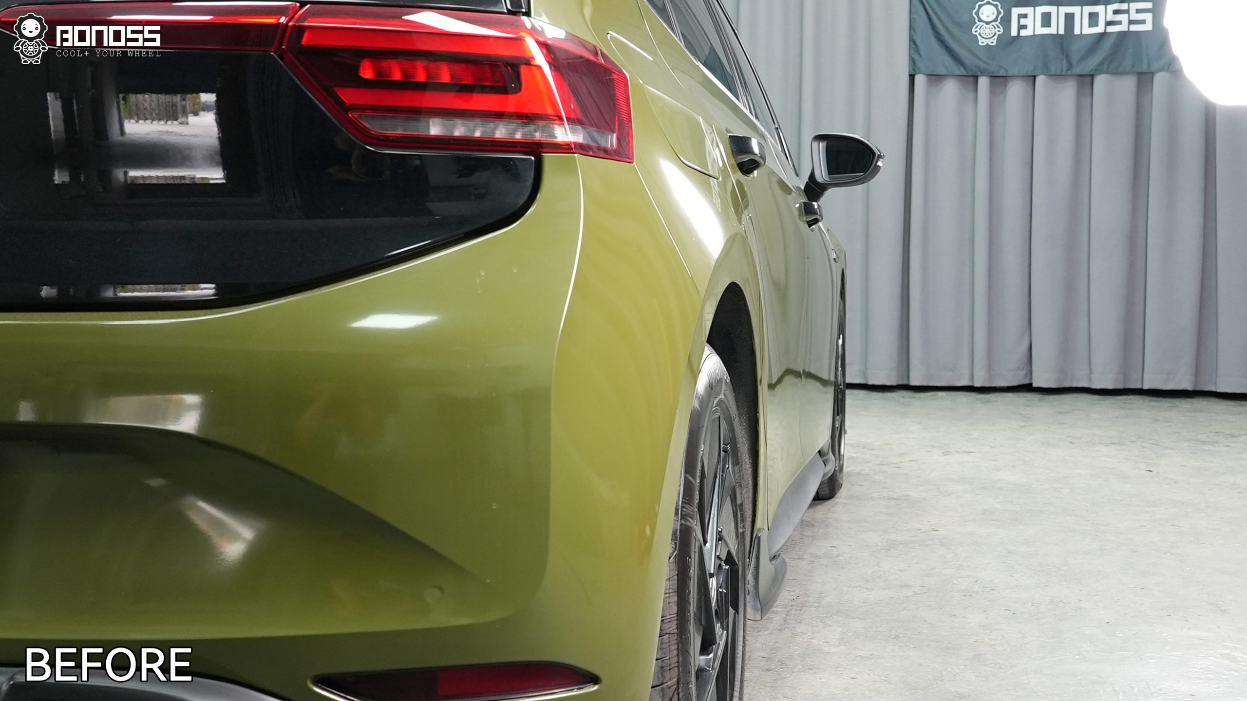 BONOSS Forged Active Cooling 2023 Volkswagen ID.3 Wheel Spacers Front 10.5mm Rear 25mm Before and After (10)