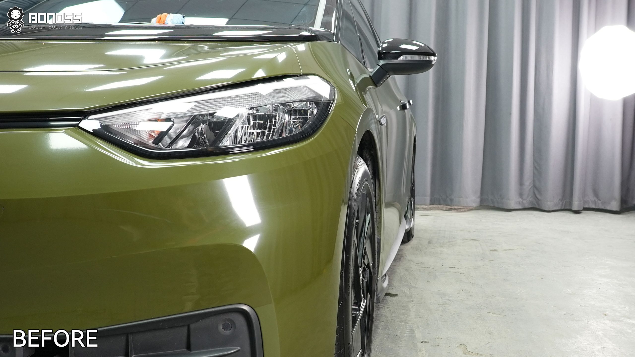 BONOSS Forged Active Cooling 2023 Volkswagen ID.3 Wheel Spacers Front 10.5mm Rear 25mm Before and After (7)